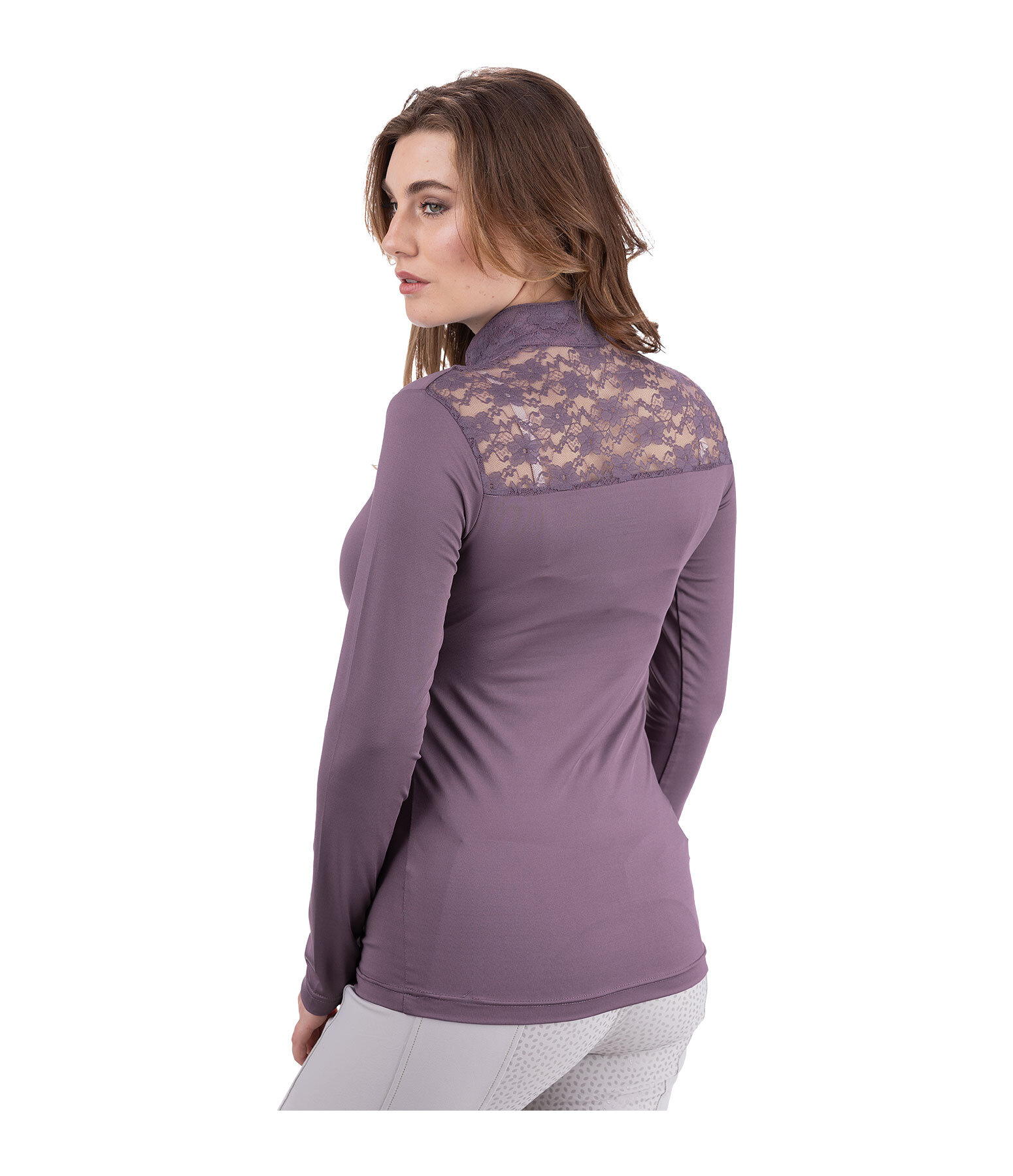 Lace Functional Long Sleeve Shirt Julia