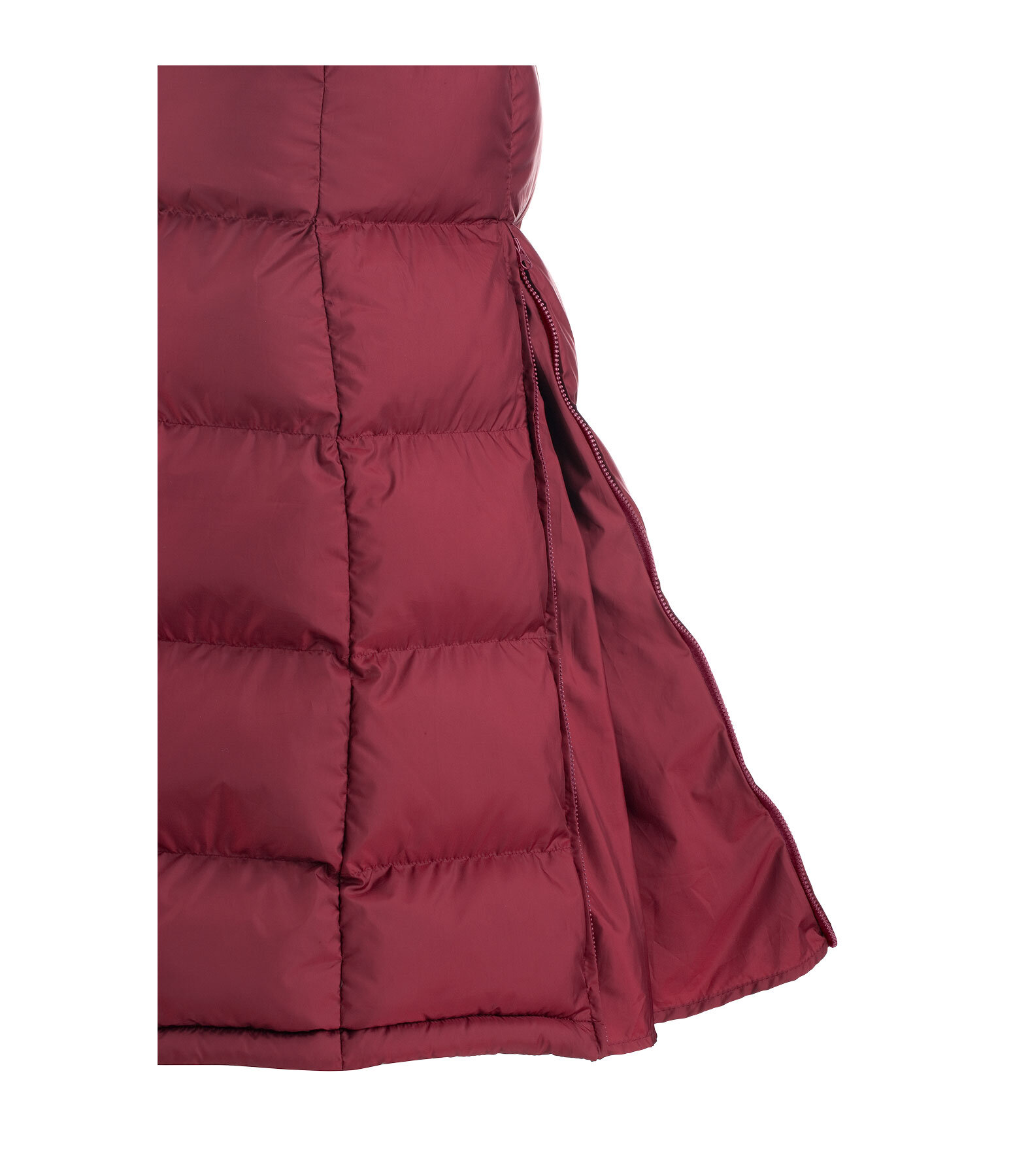 Hooded Long Gilet Clara