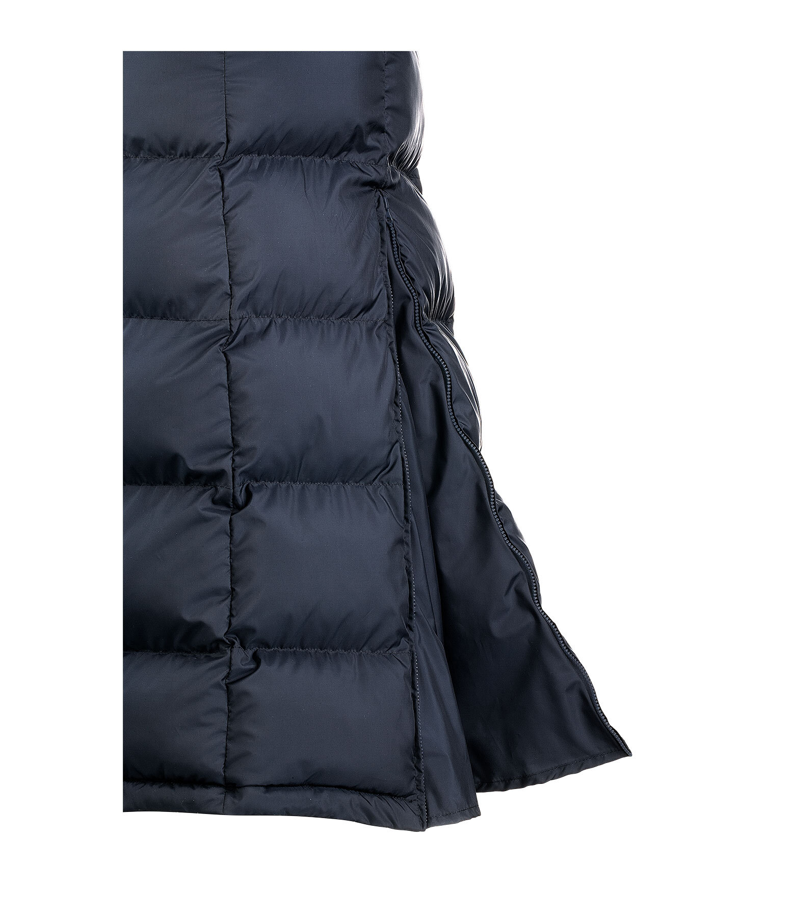 Hooded Long Gilet Clara