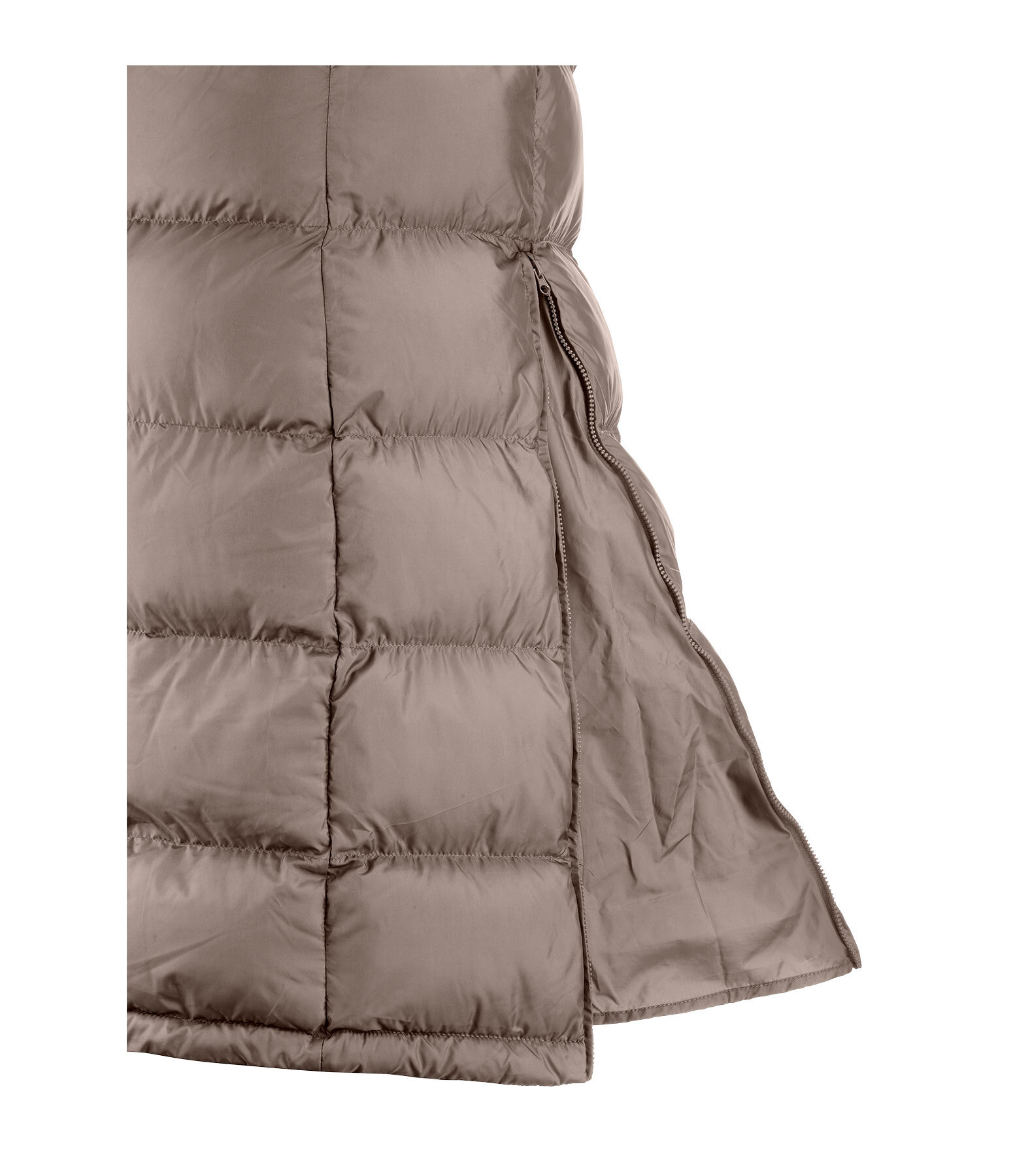 Hooded Long Gilet Clara