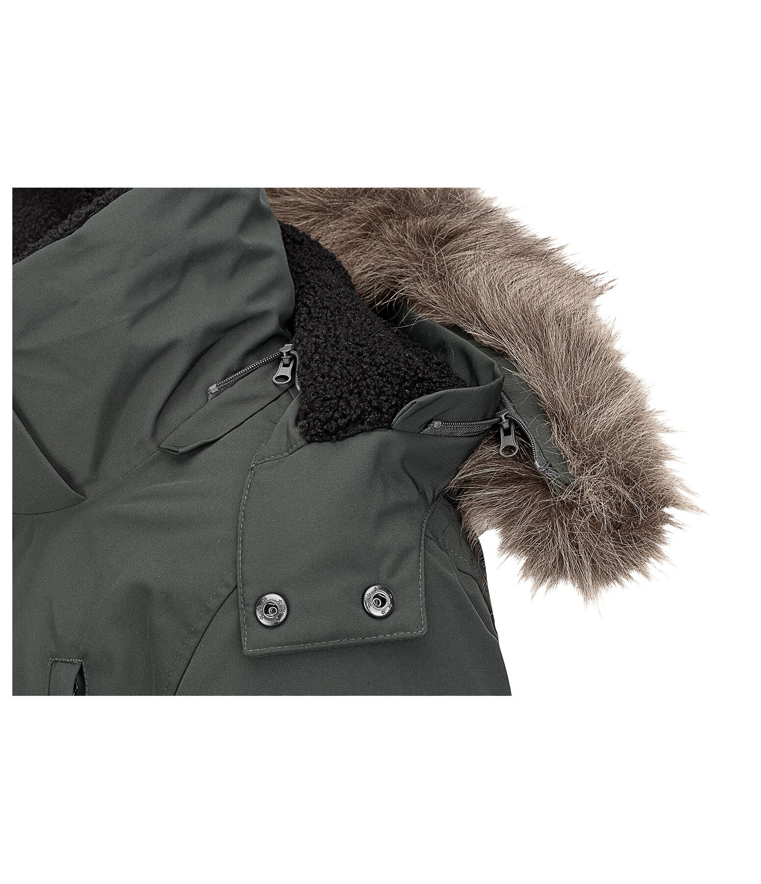 Hooded Functional Riding Parka Zermatt