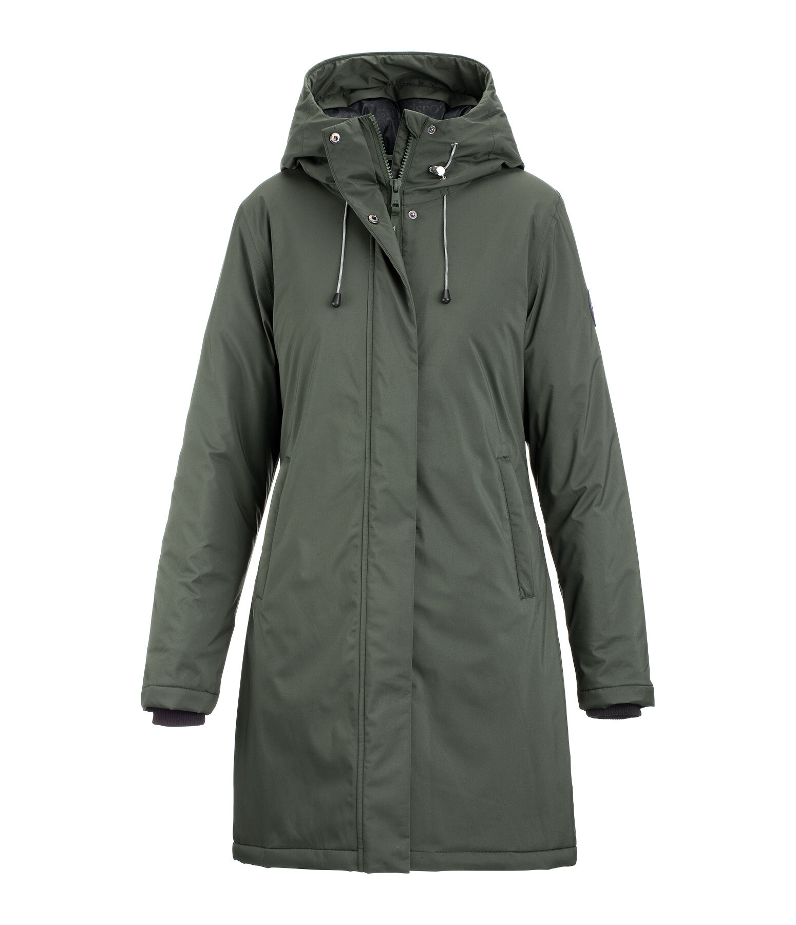 Hooded Functional Riding Coat Amelie