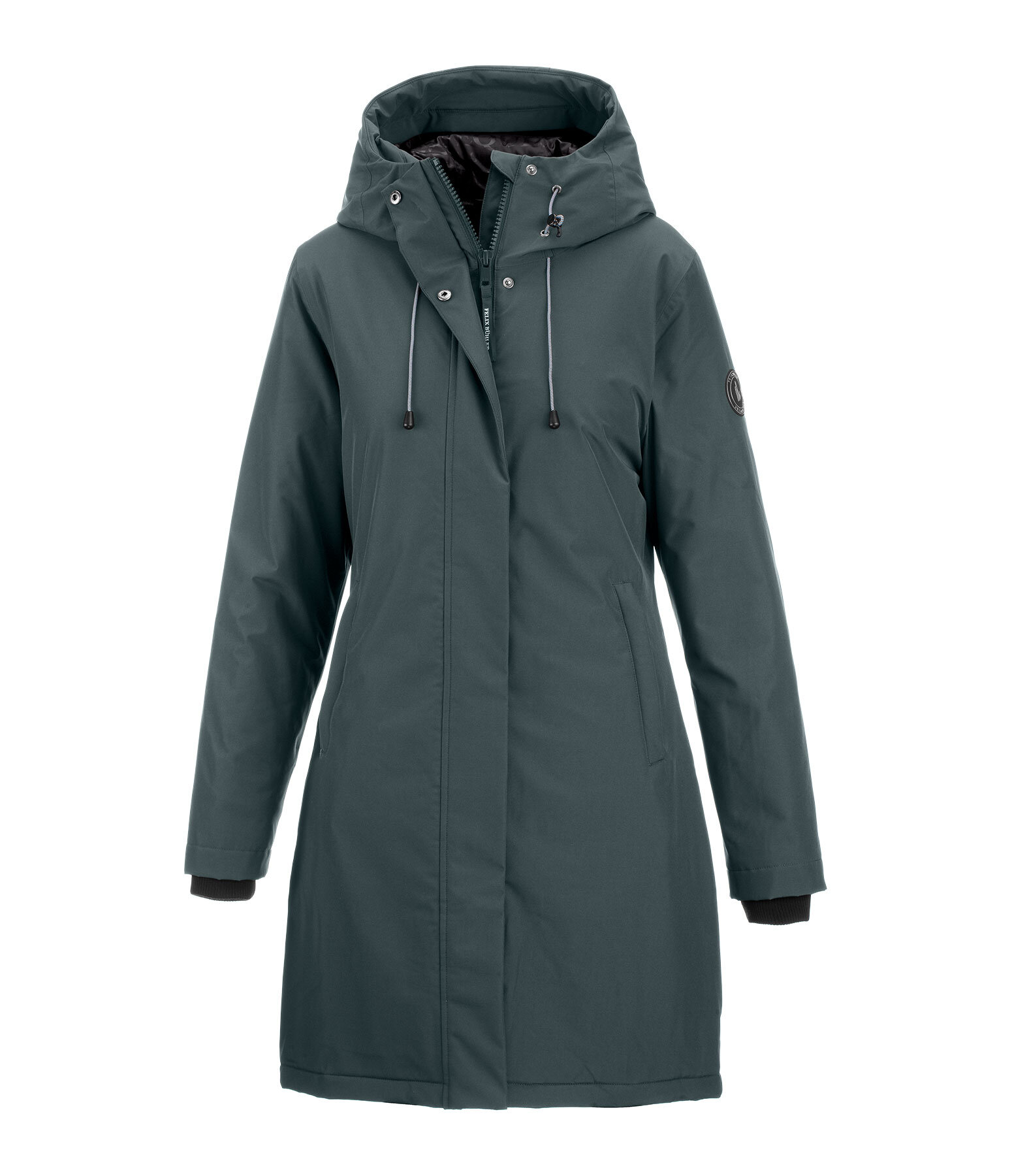 Hooded Functional Riding Coat Amelie