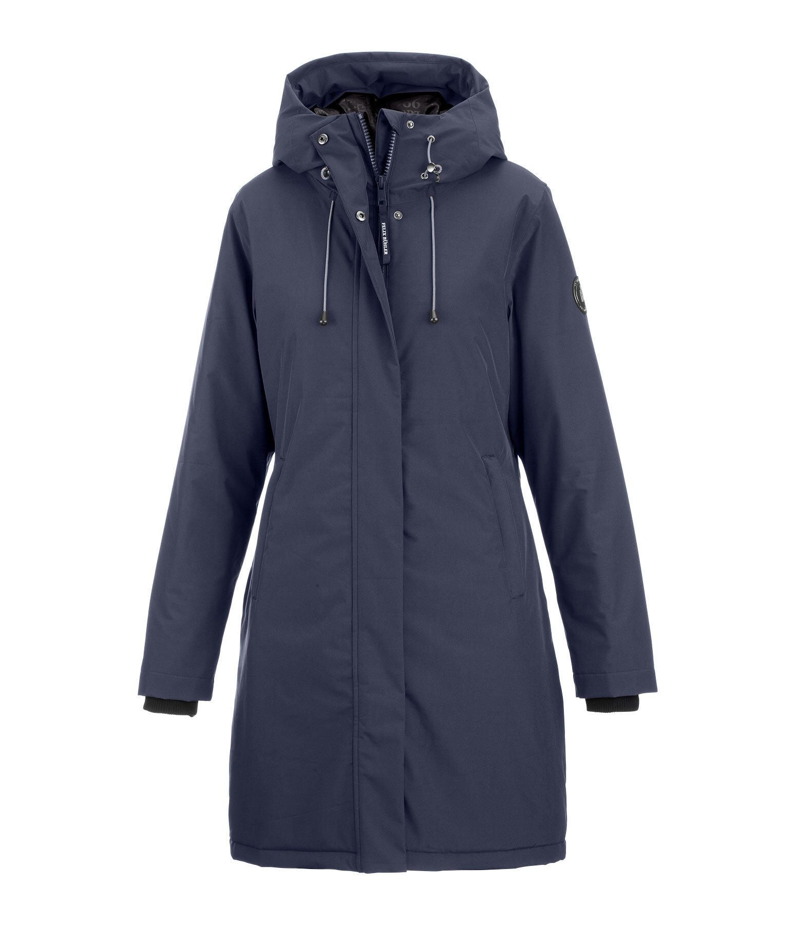Hooded Functional Riding Coat Amelie