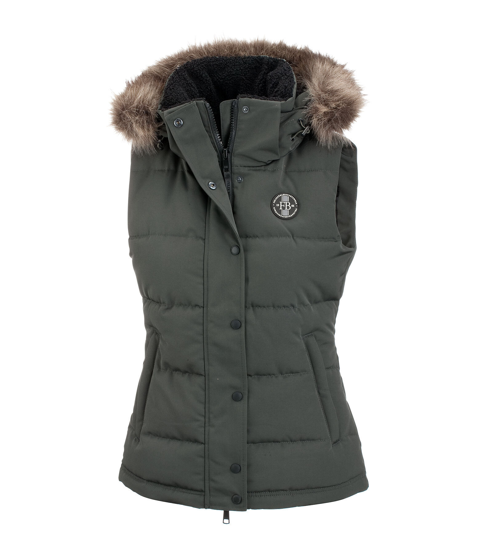 Hooded Riding Gilet Linn