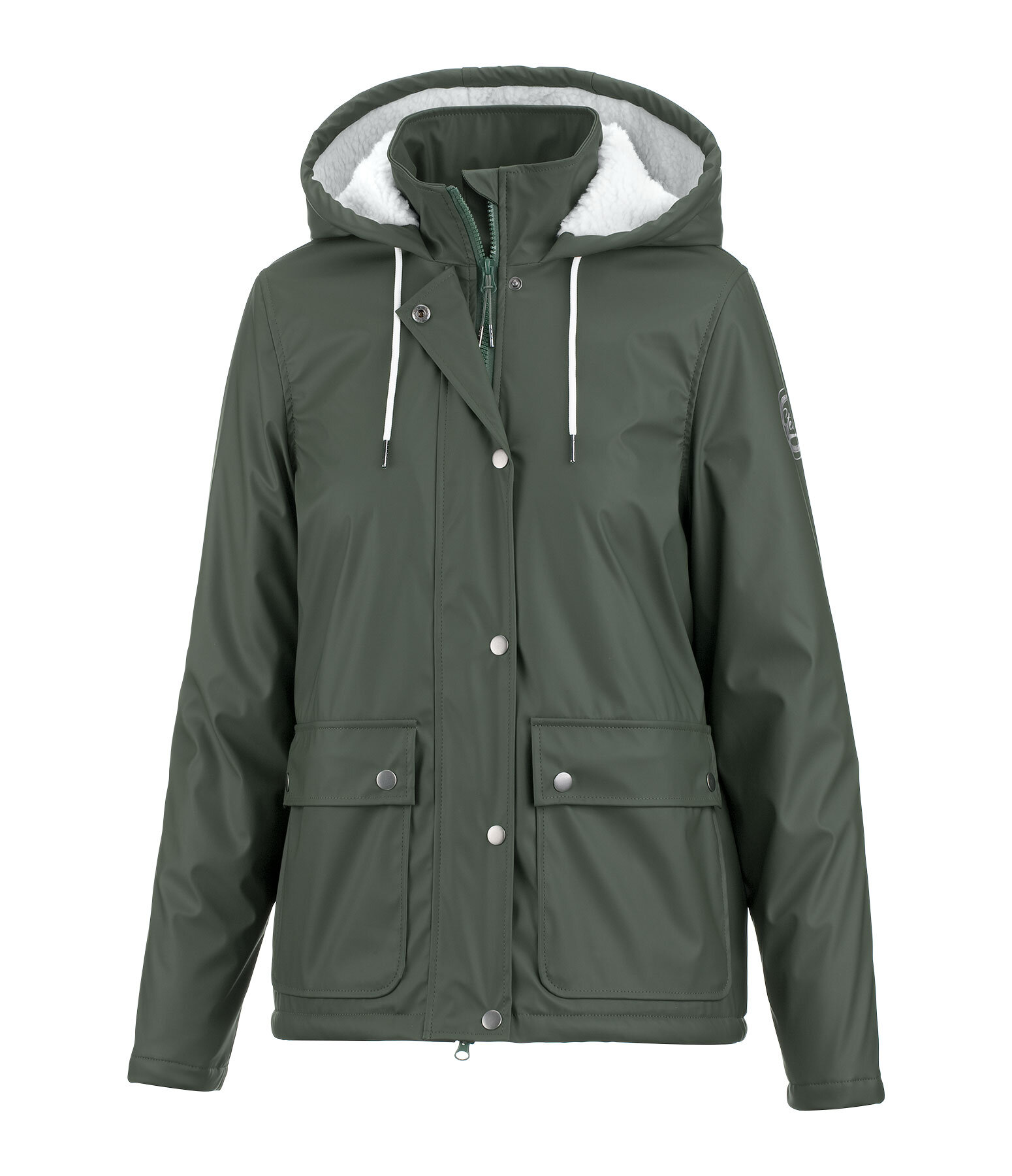 Teddyfleece Hooded Rain Jacket Stella