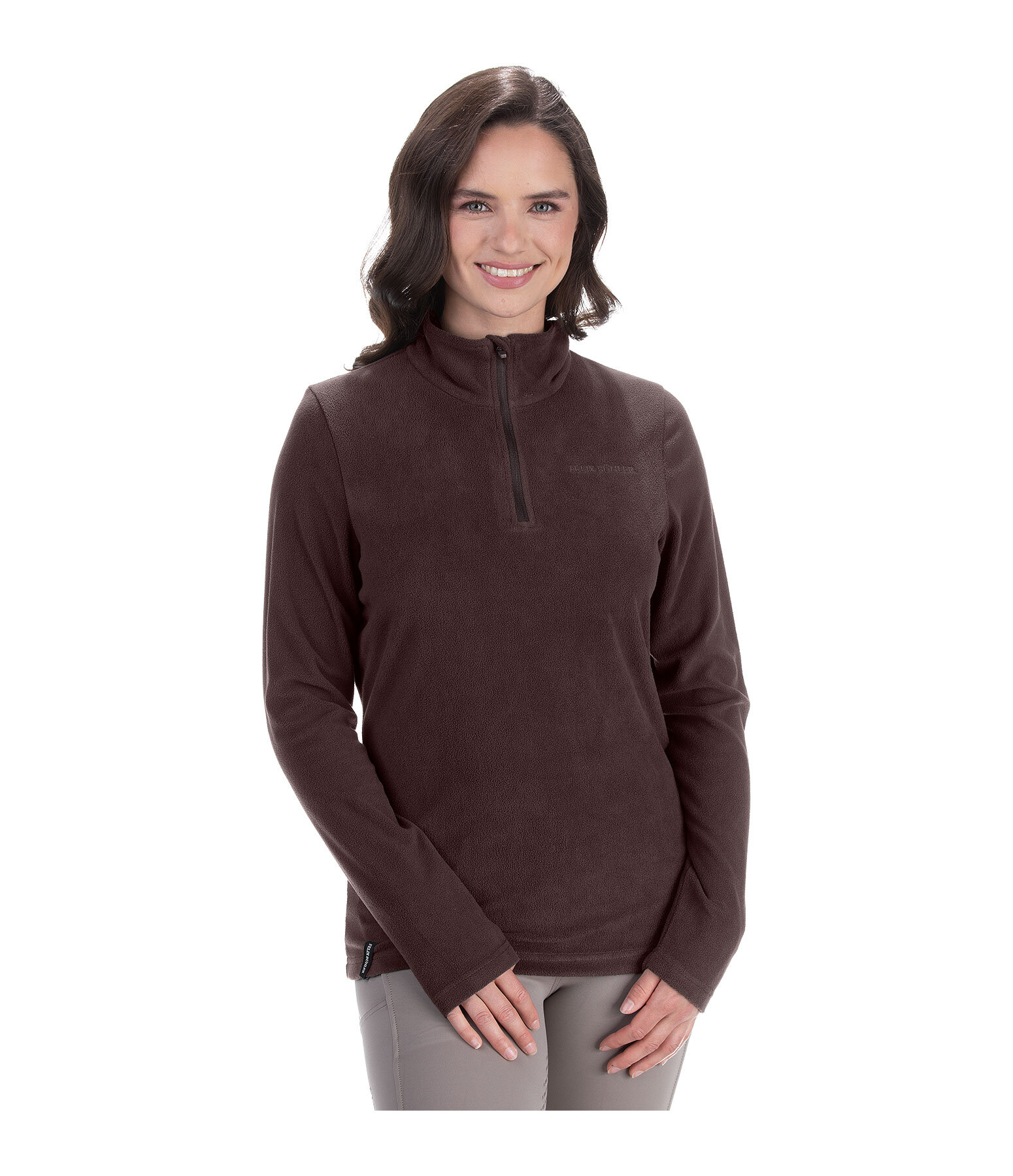 Zip Functional Fleece Shirt Luisa