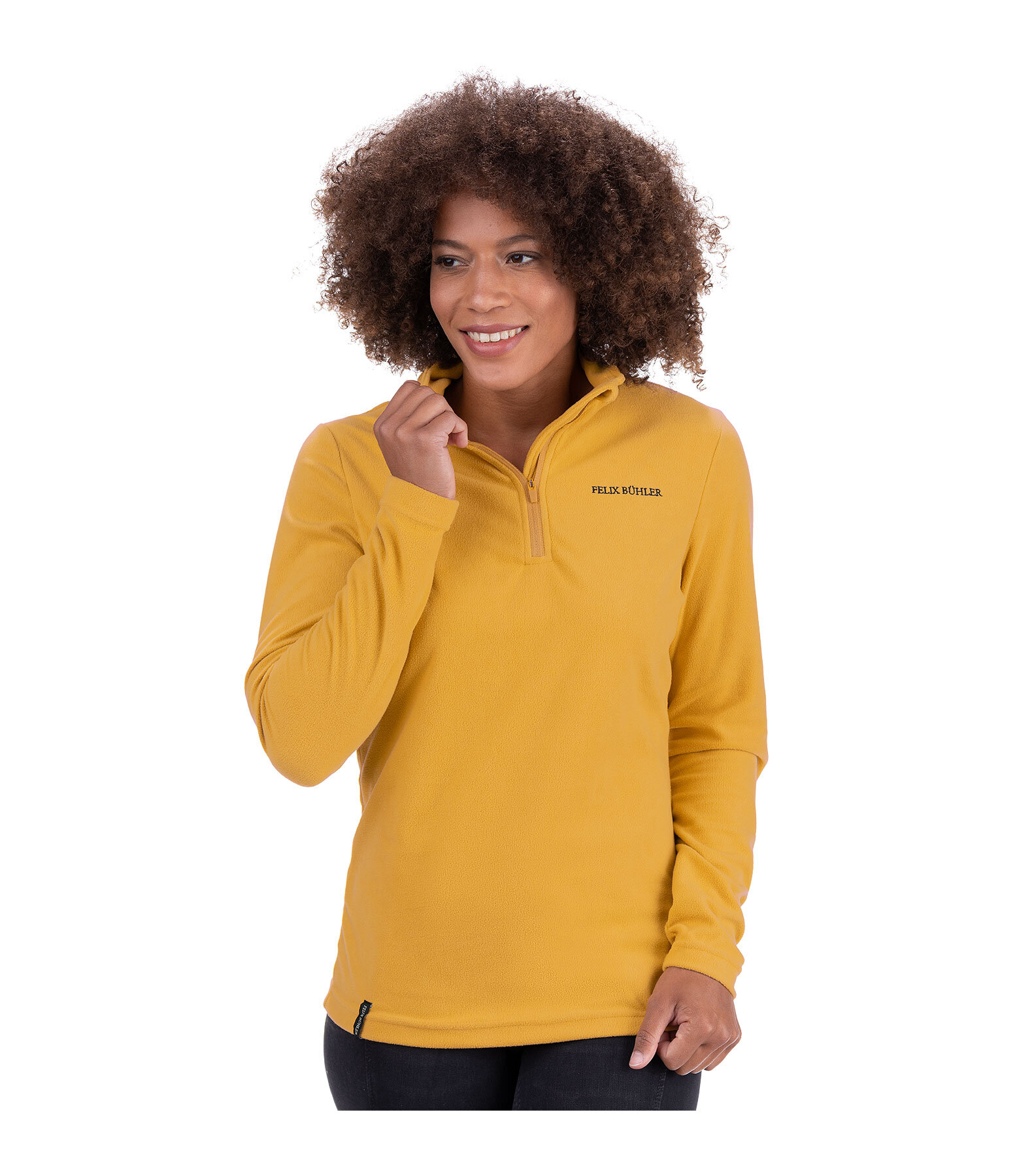 Zip Functional Fleece Shirt Luisa