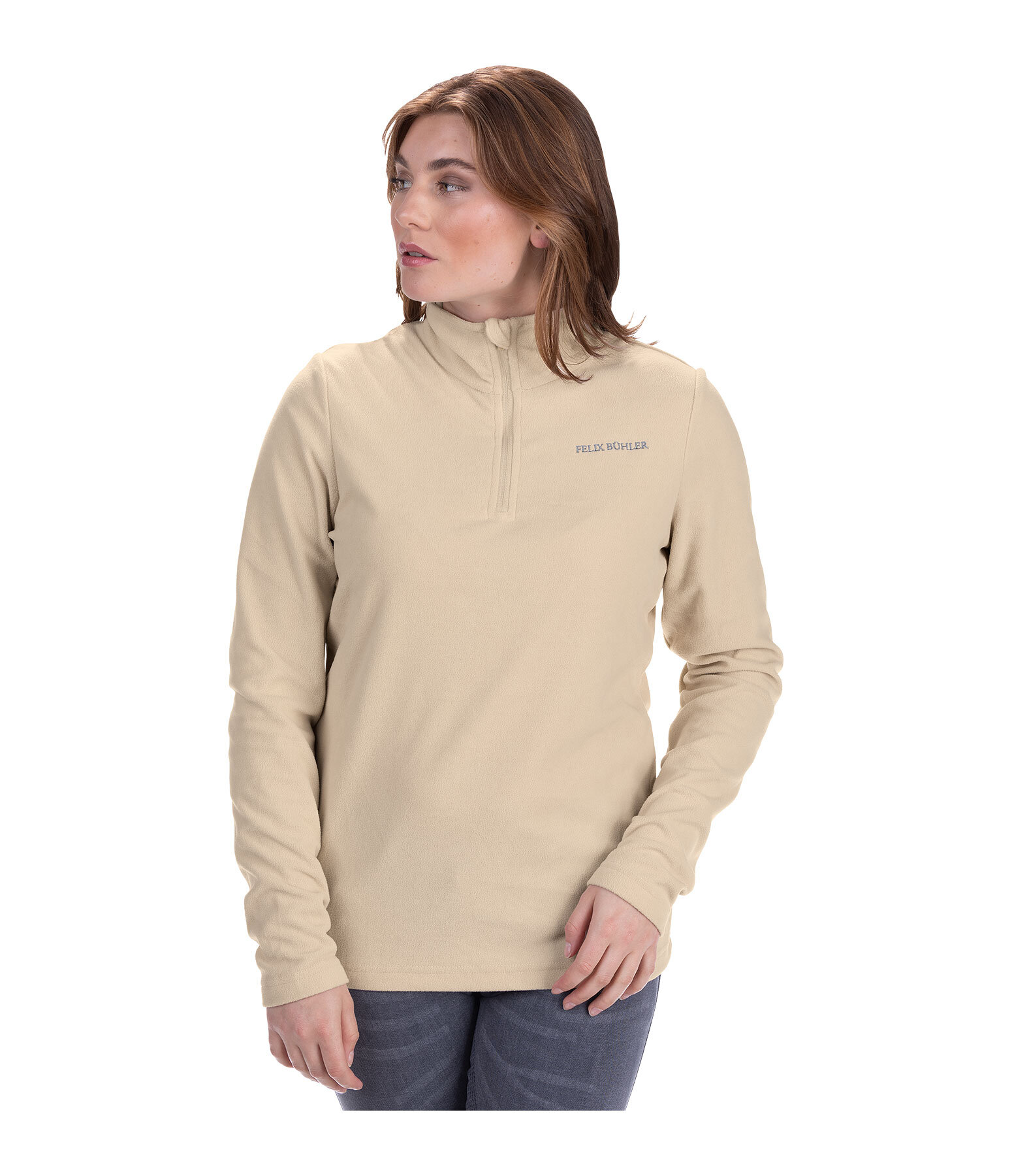 Zip Functional Fleece Shirt Luisa