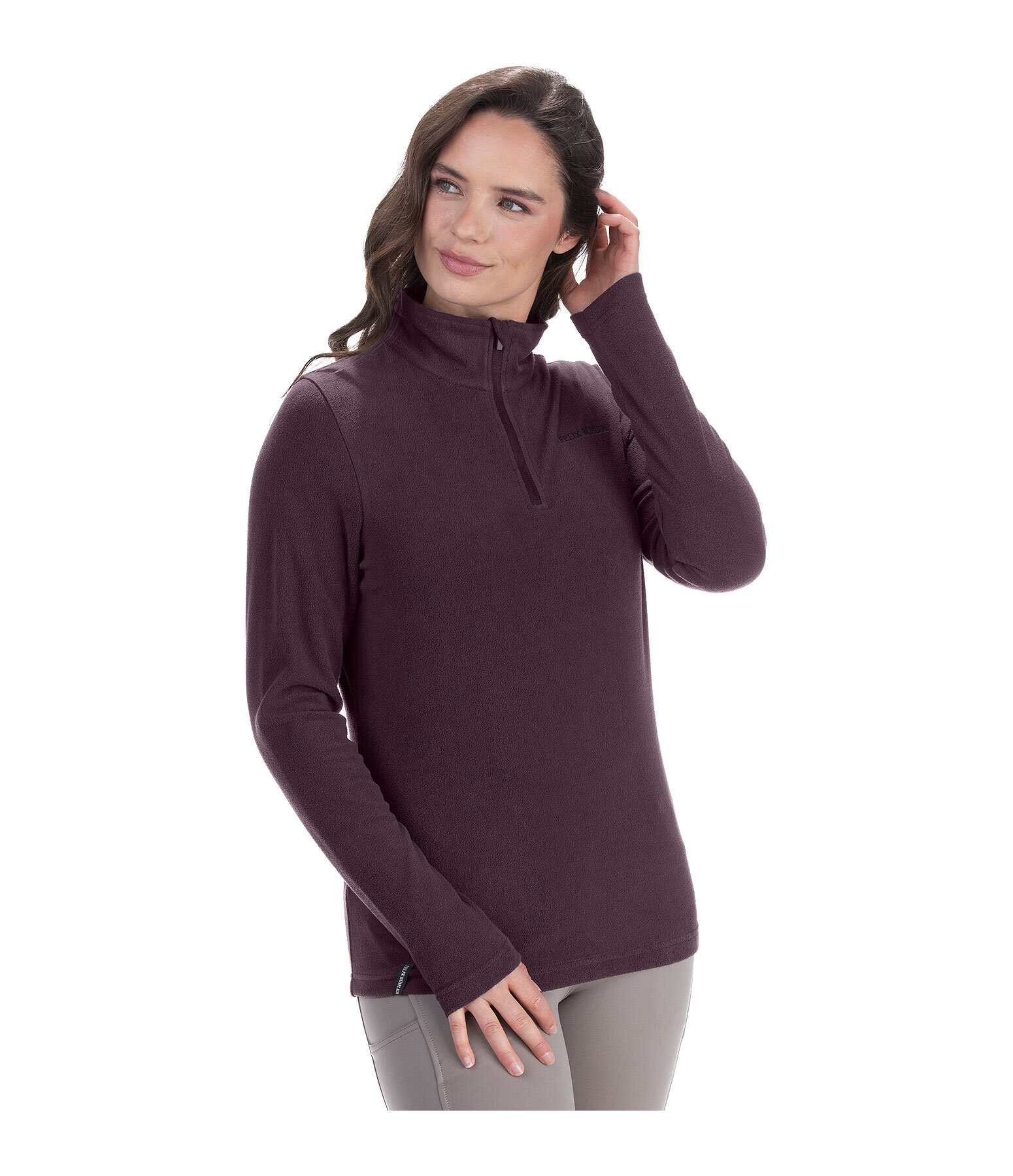 Zip Functional Fleece Shirt Luisa