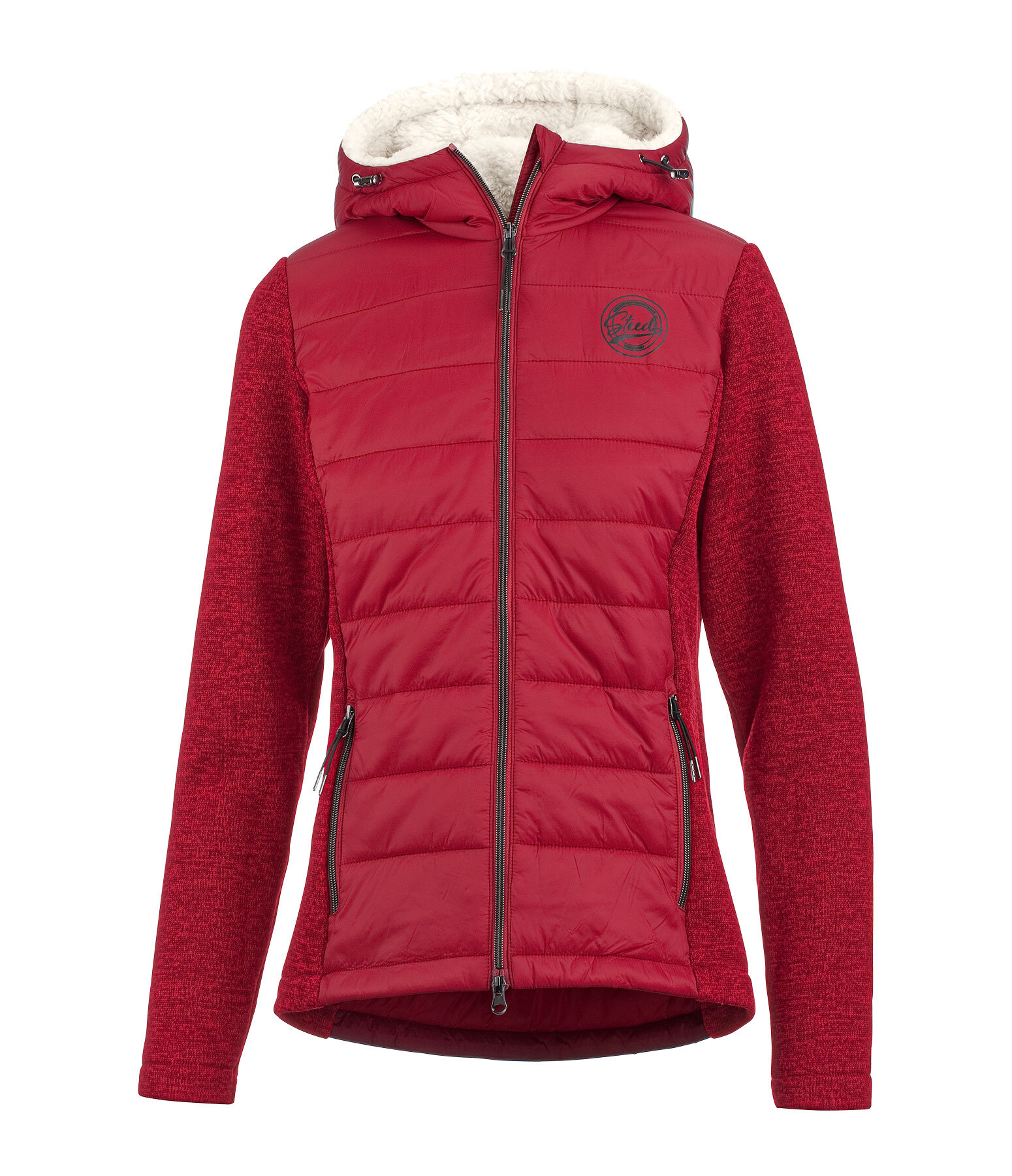 Hooded Combi Jacket Ruby