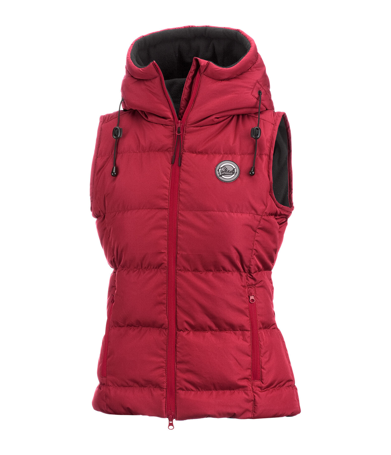 Hooded Quilted Riding Gilet Mira II