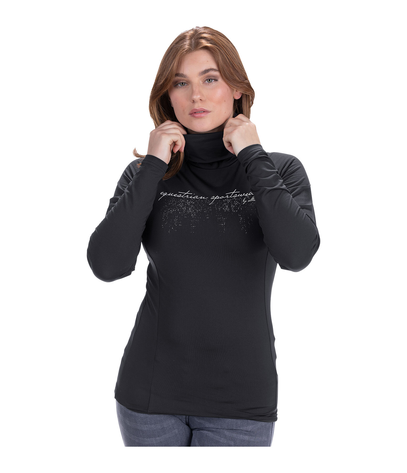 Performance Stretch Turtleneck Shirt Leana