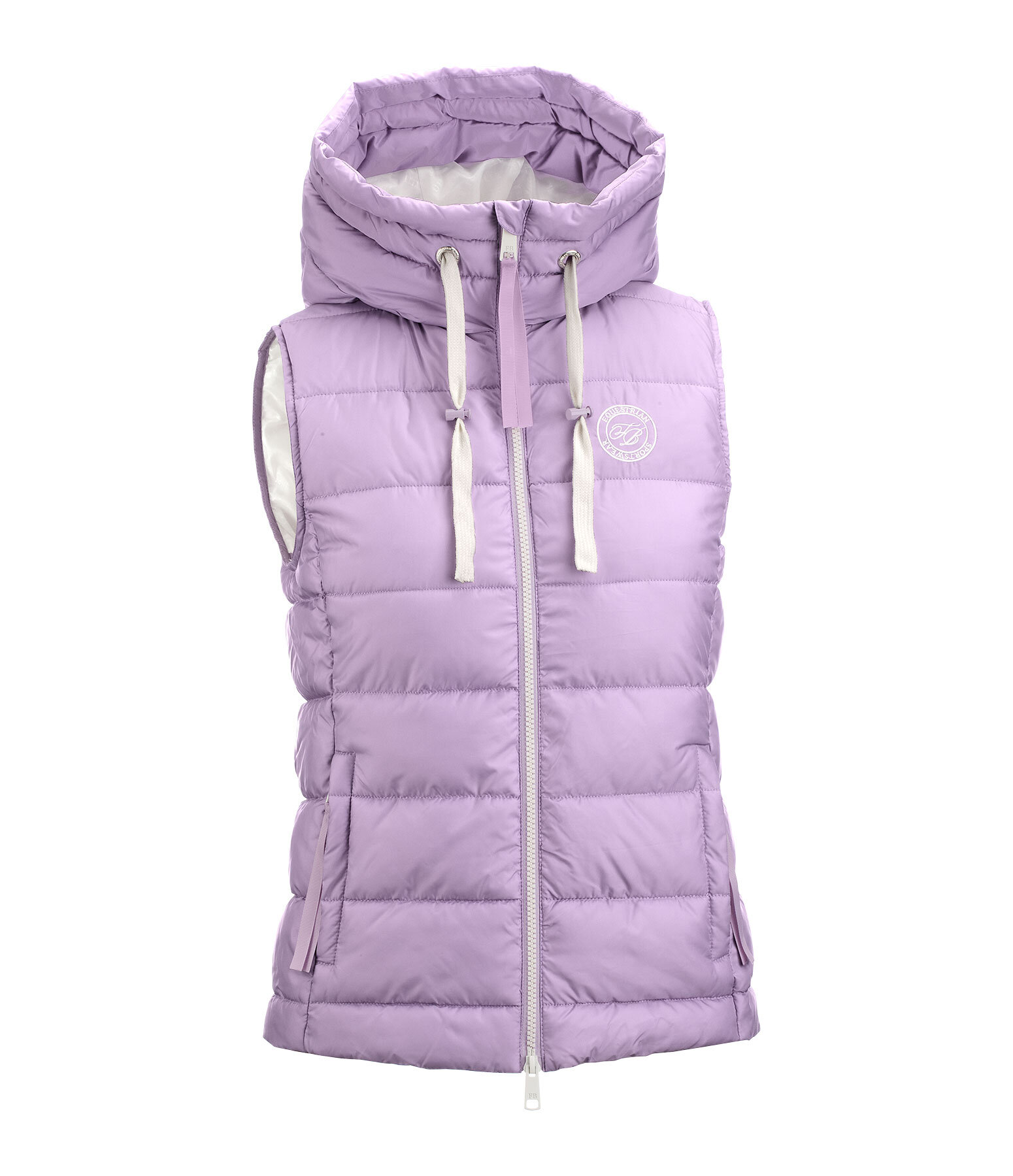 Hooded Riding Gilet Merle