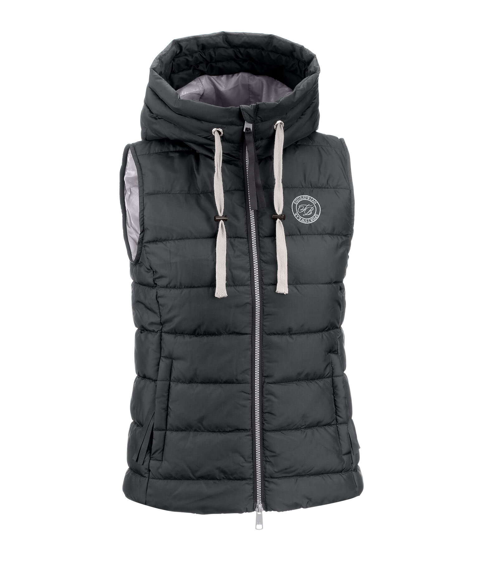 Hooded Riding Gilet Merle