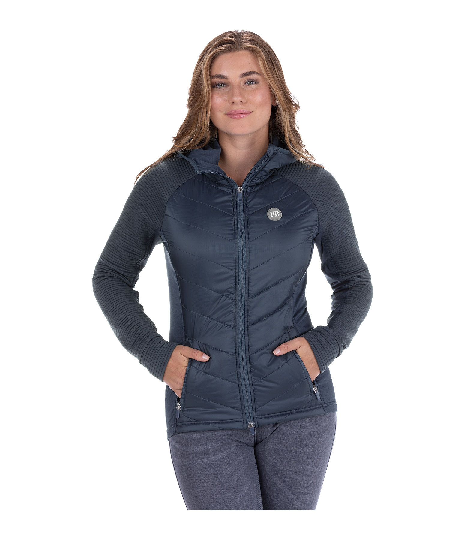 Hooded Combination Stretch Jacket Luna Kramer Equestrian