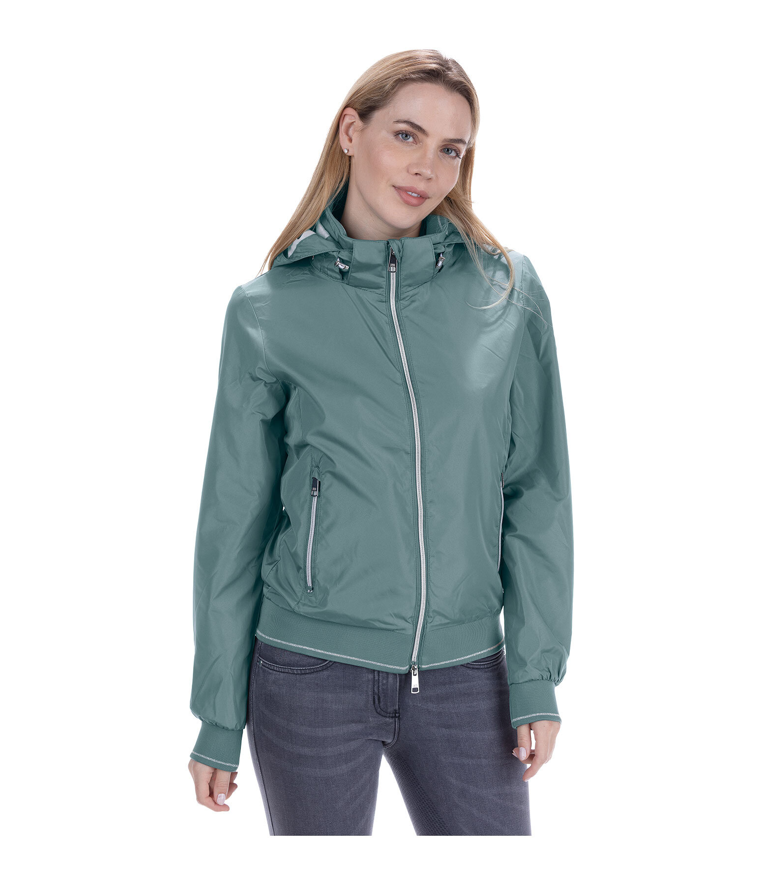 Hooded Riding Blouson Mira