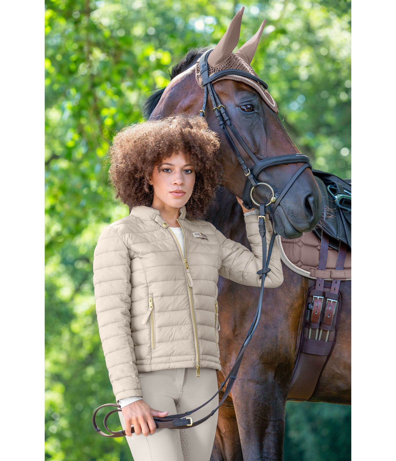 Quilted Riding Jacket Clara