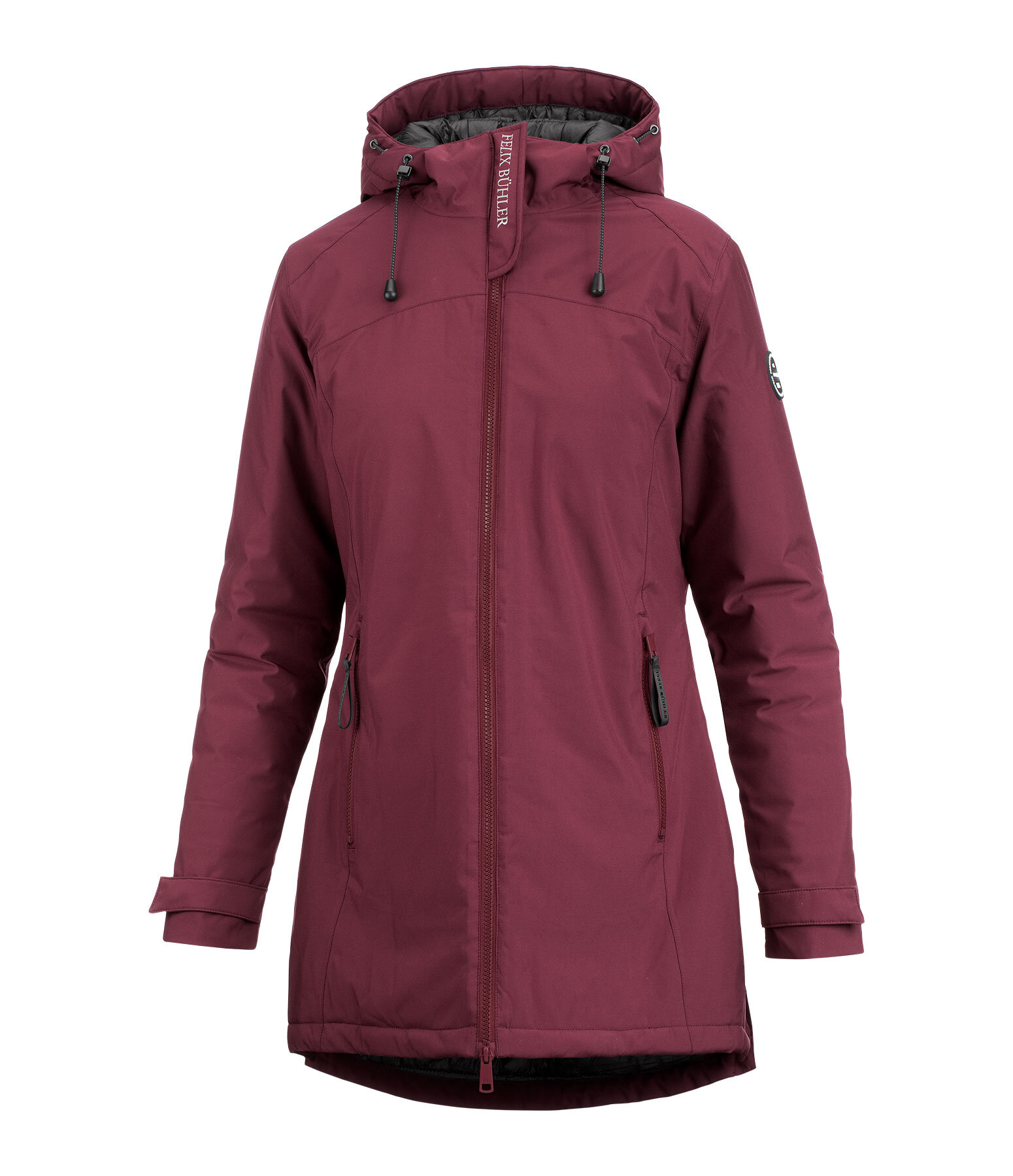 Functional Hooded Riding Coat Eliza