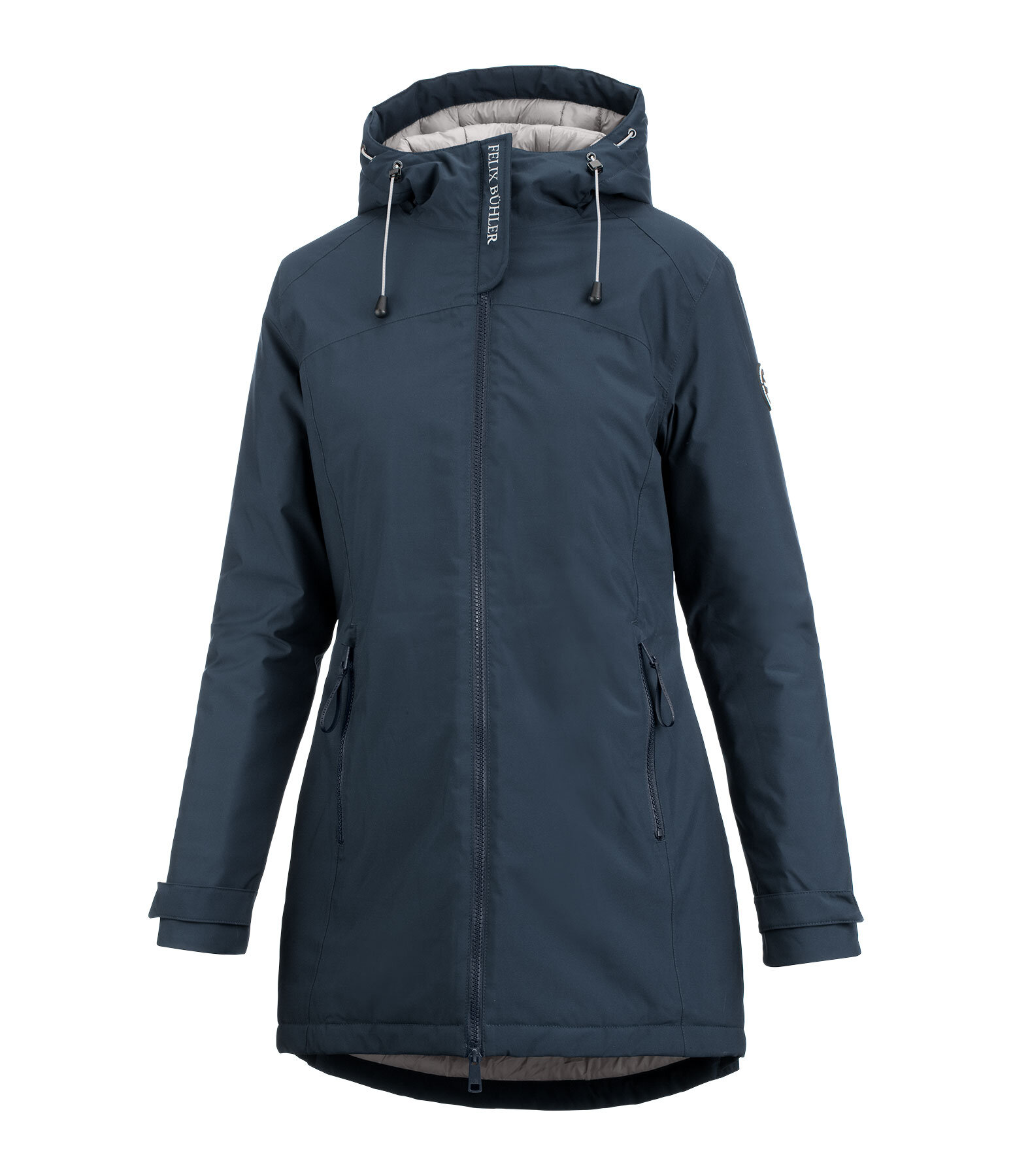 Functional Hooded Riding Coat Eliza