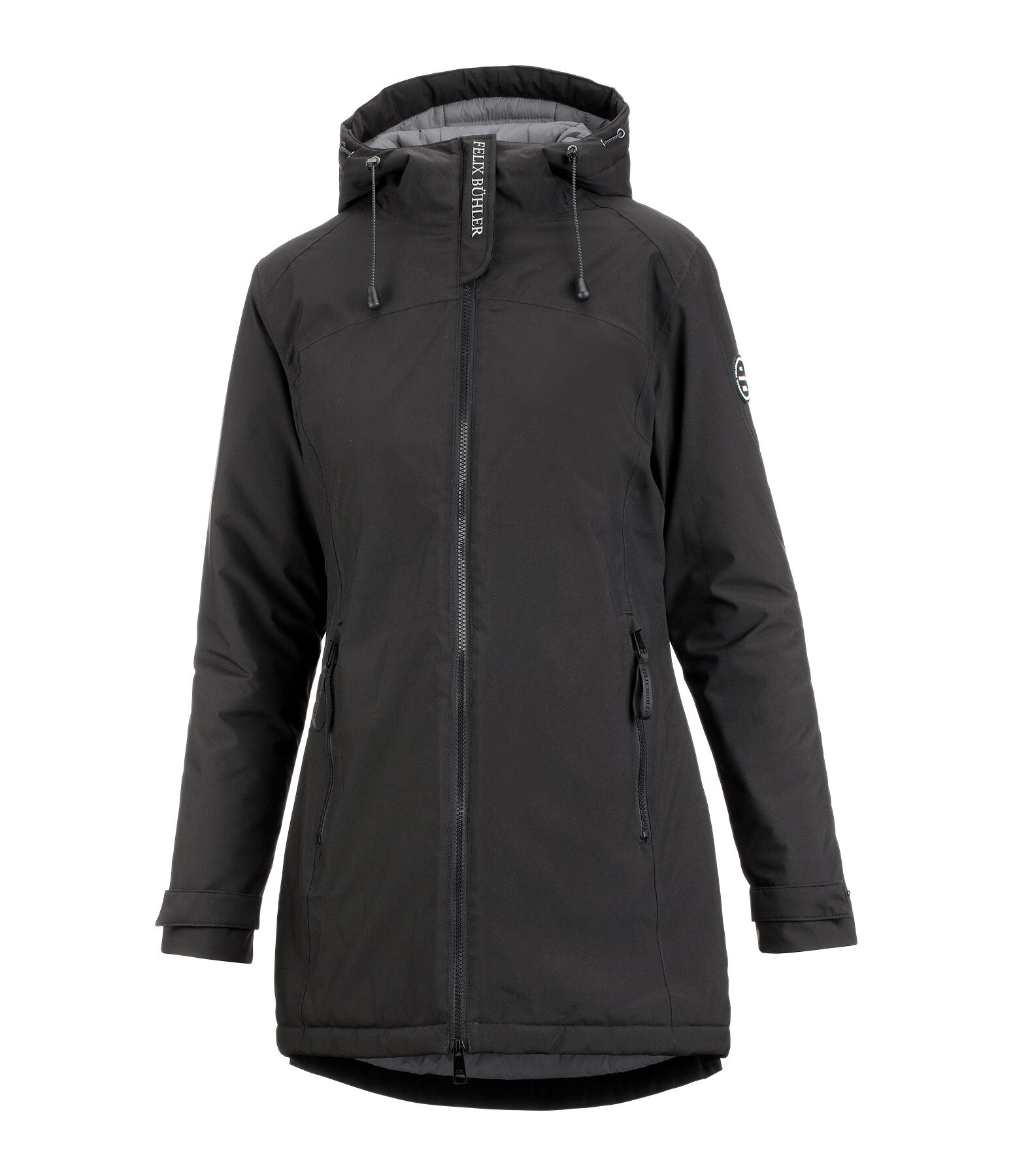 Functional Hooded Riding Coat Eliza