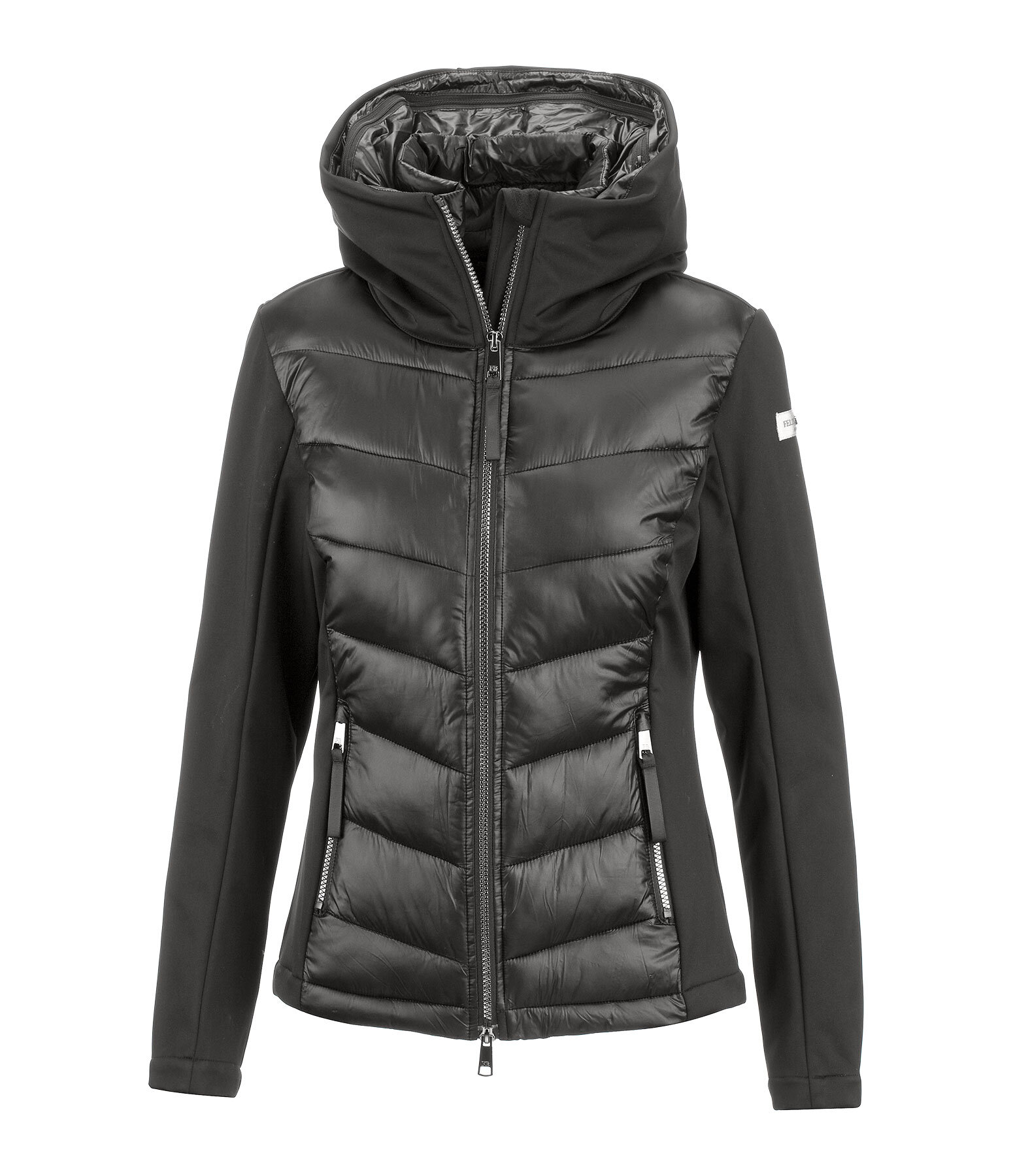 Soft Shell Hooded Combination Riding Jacket Claire