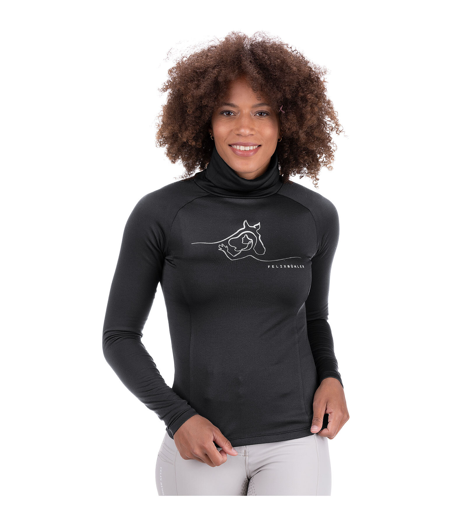 Performance Stretch Turtle Neck Shirt Eleni