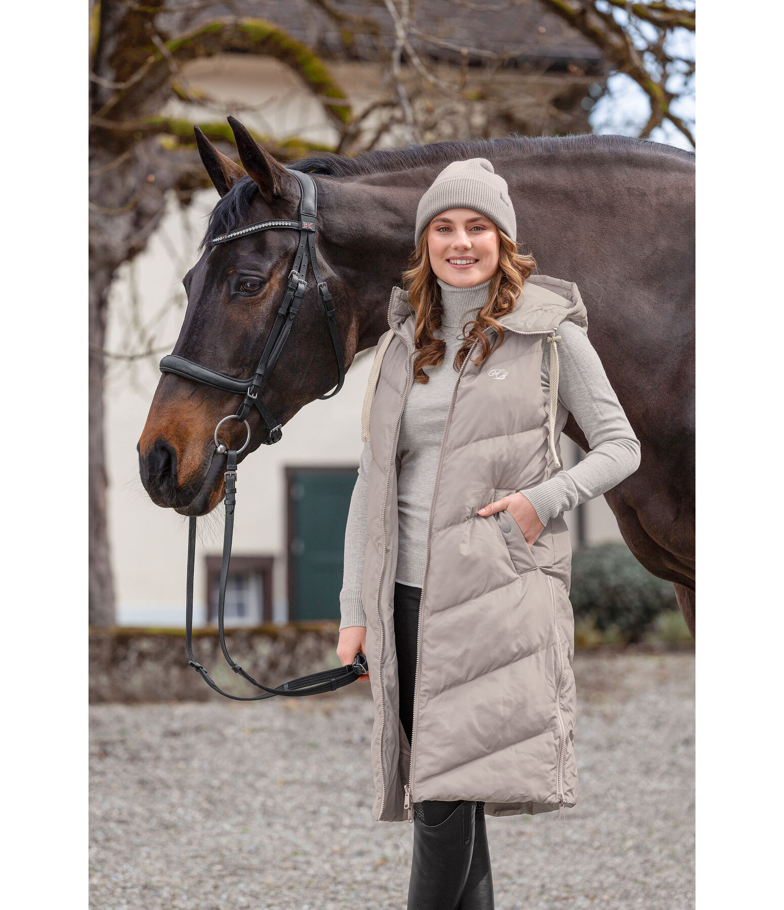 Reversible Riding Gilet Jolien