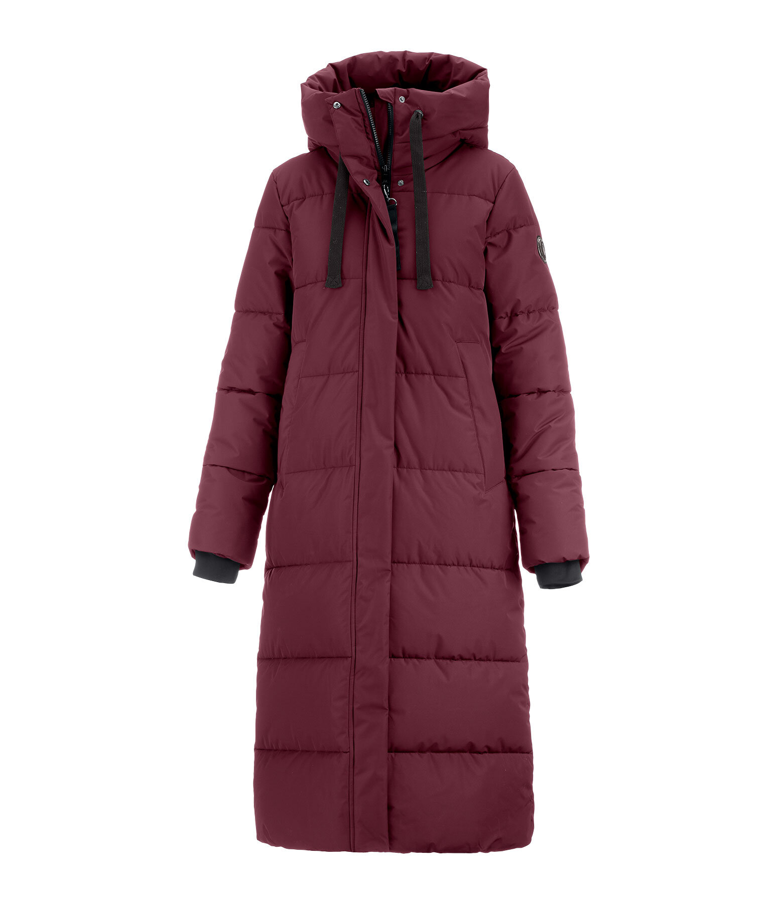 Hooded Quilted Riding Coat Anne