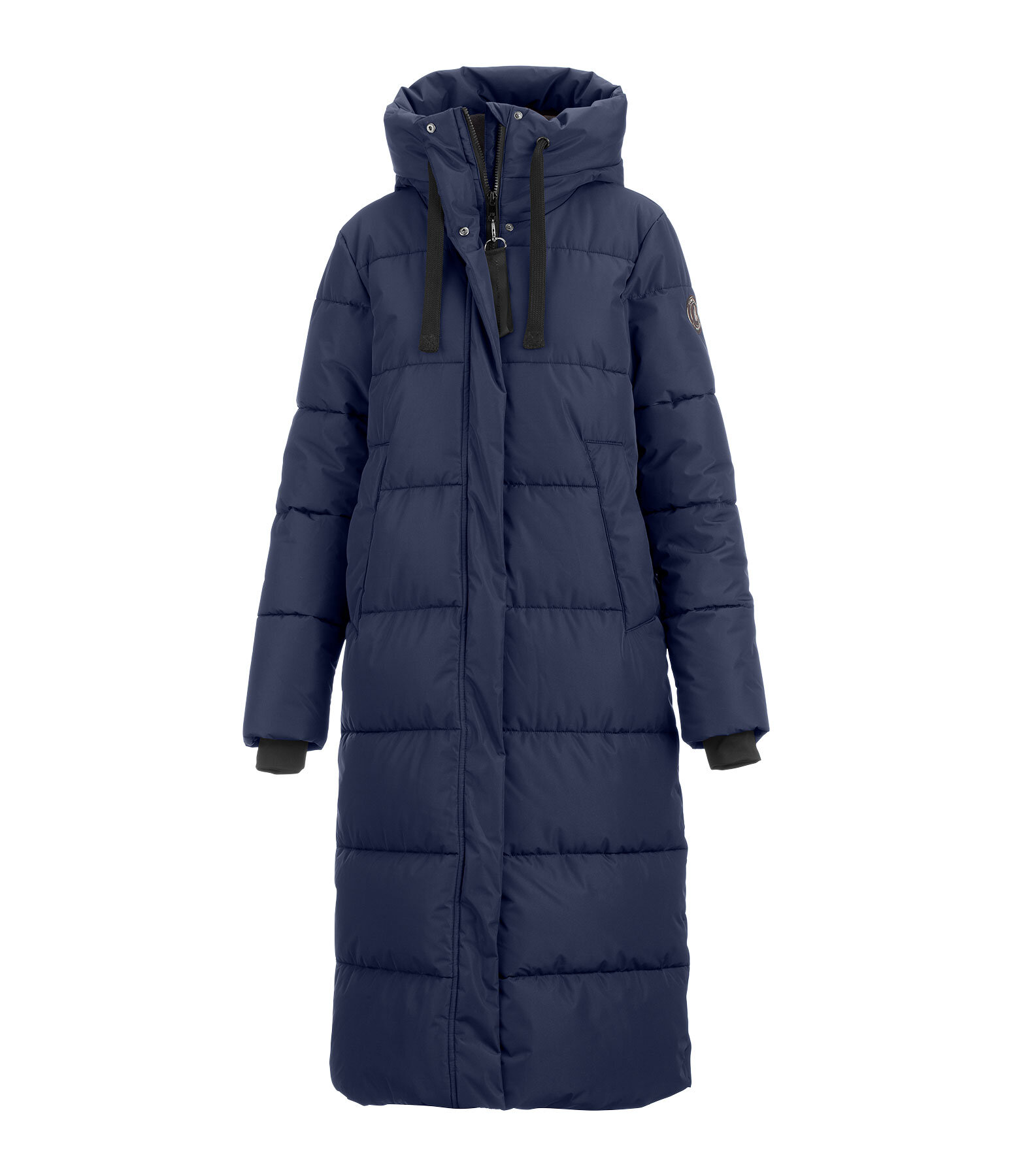 Hooded Quilted Riding Coat Anne