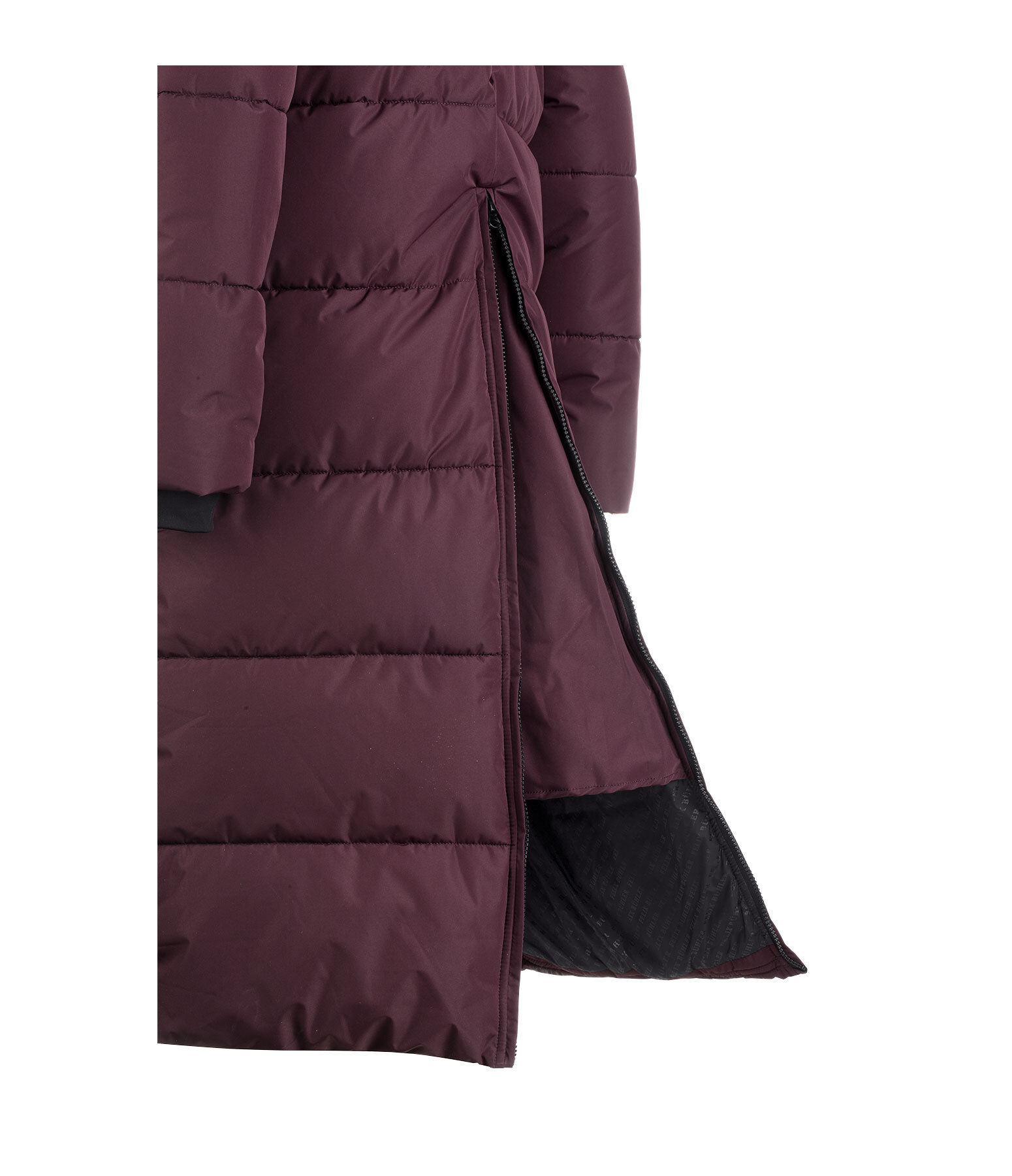 Hooded Quilted Riding Coat Anne