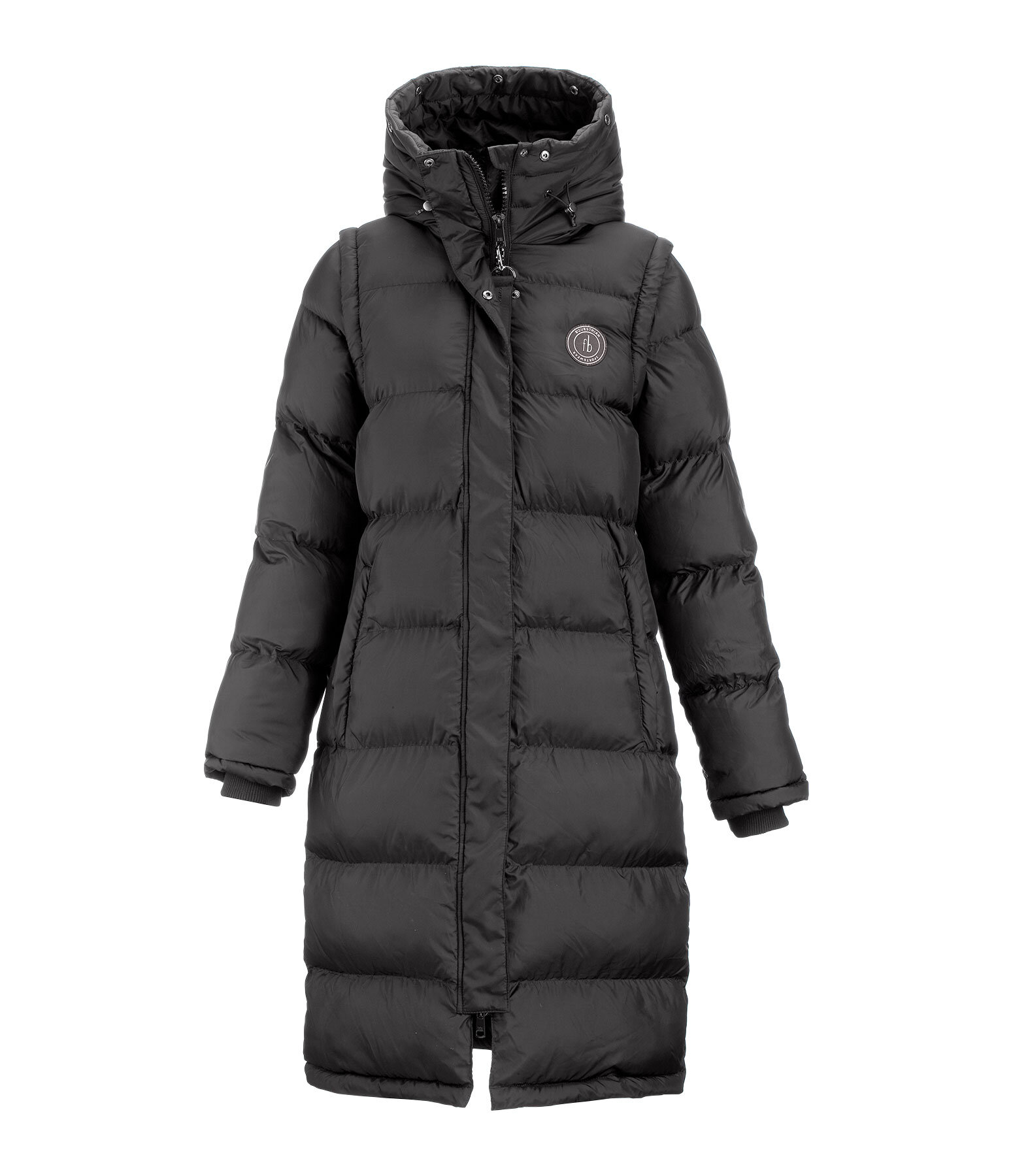 Long quilted riding coat online