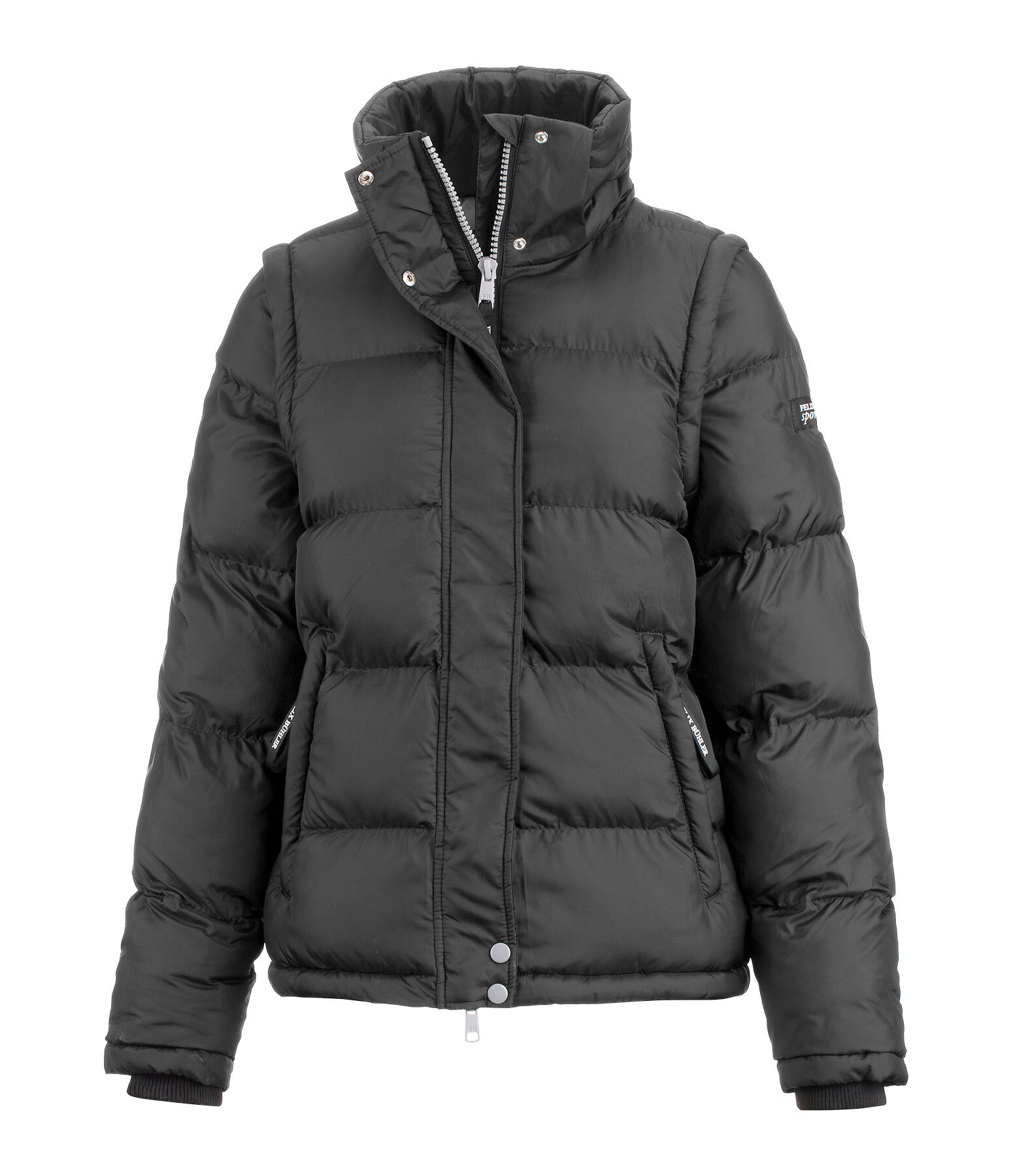 2 in 1 Hooded Quilted Jacket Milla