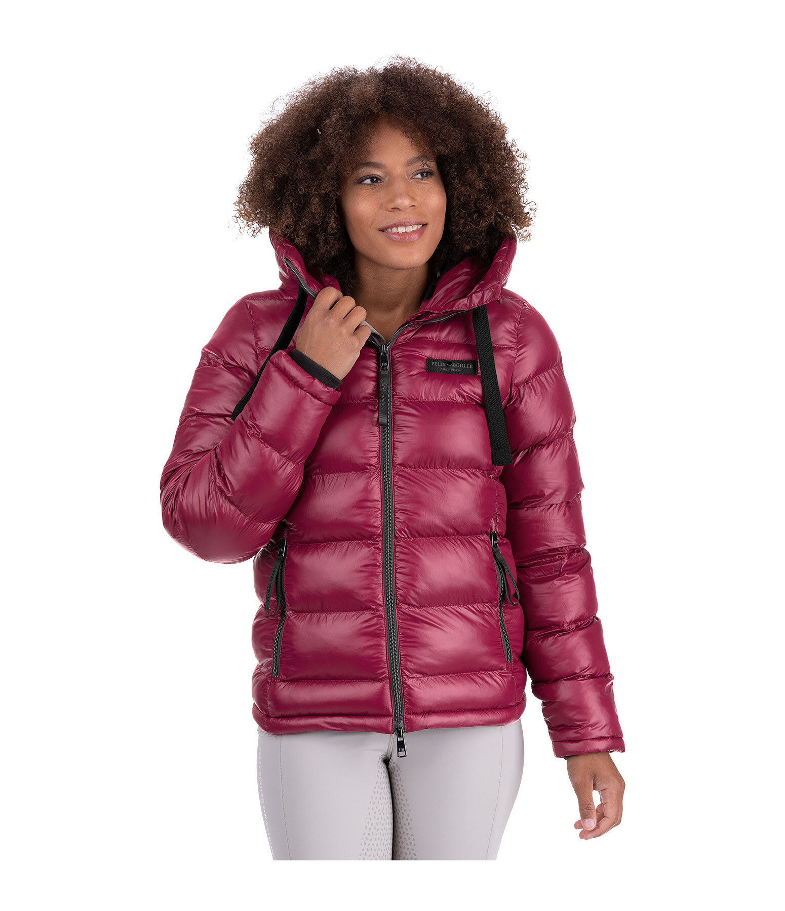 Hooded Quilted Jacket Carolin