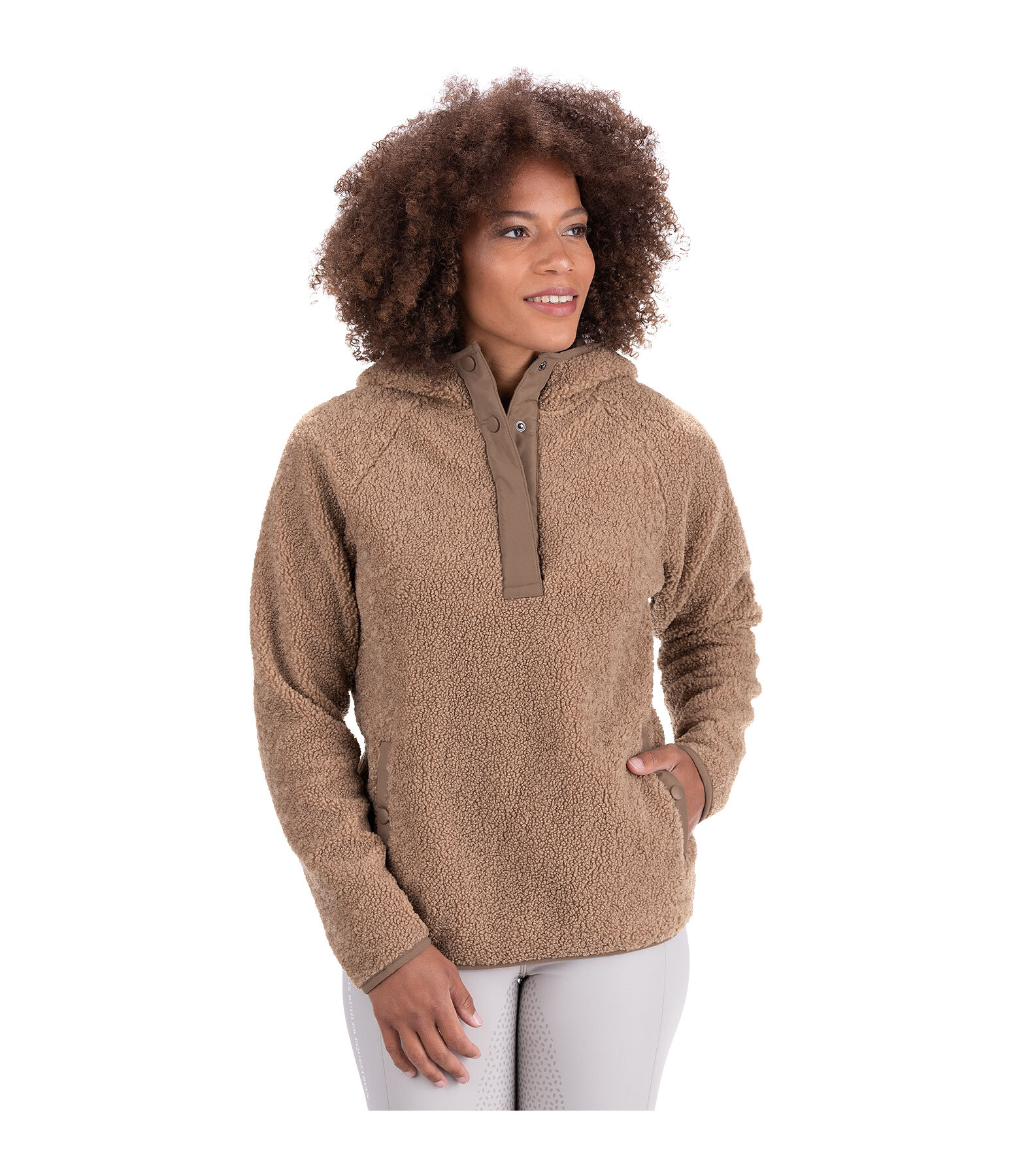 Teddy fleece hoodie new arrivals