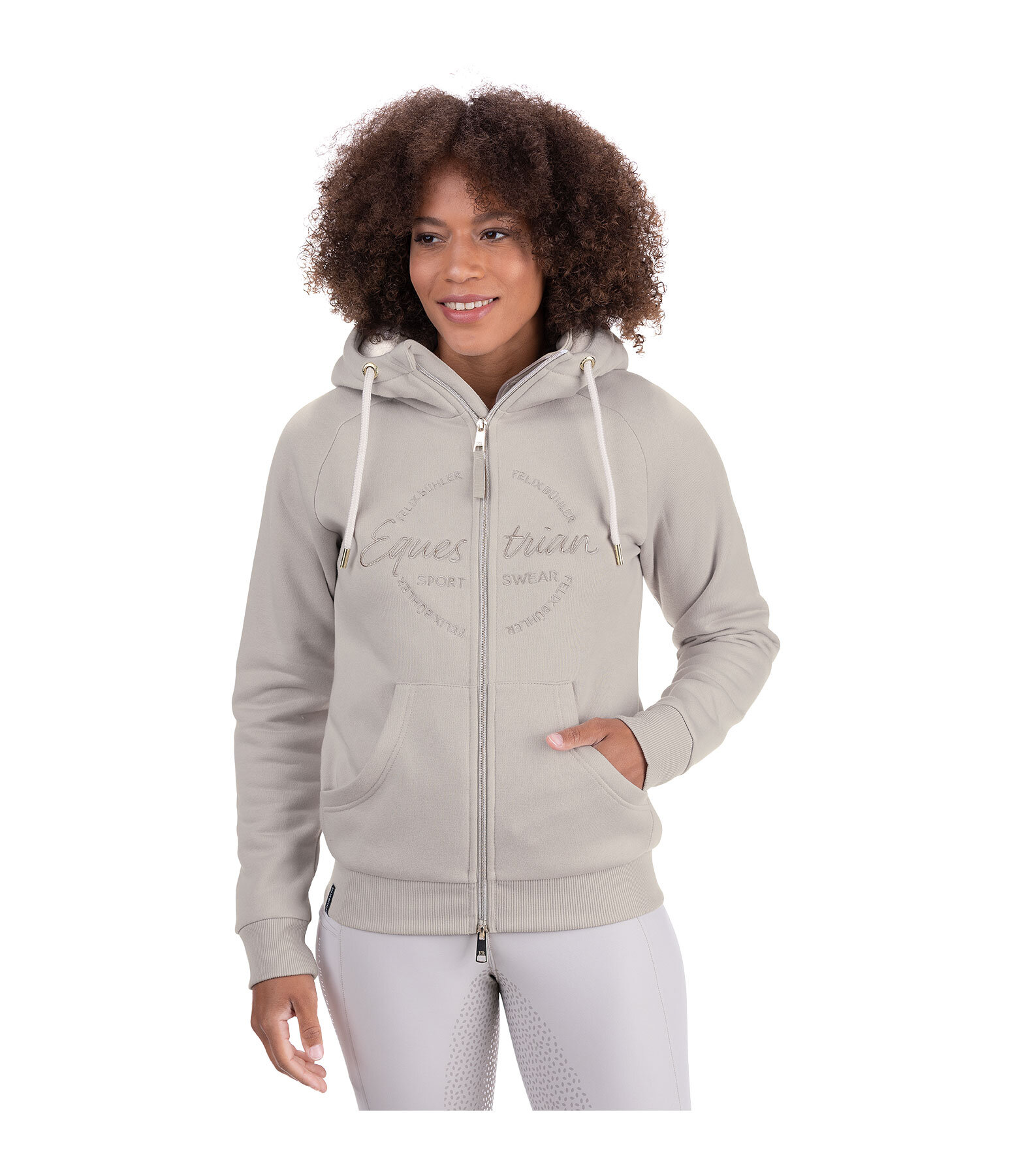 Hooded Sweat Jacket Leele