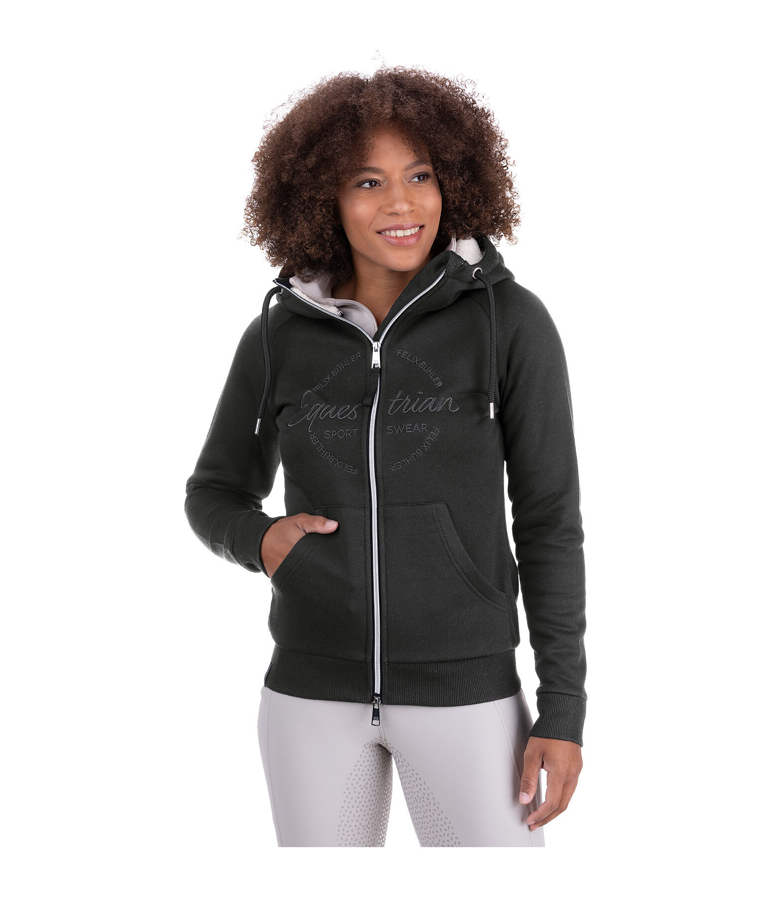 Hooded Sweat Jacket Leele