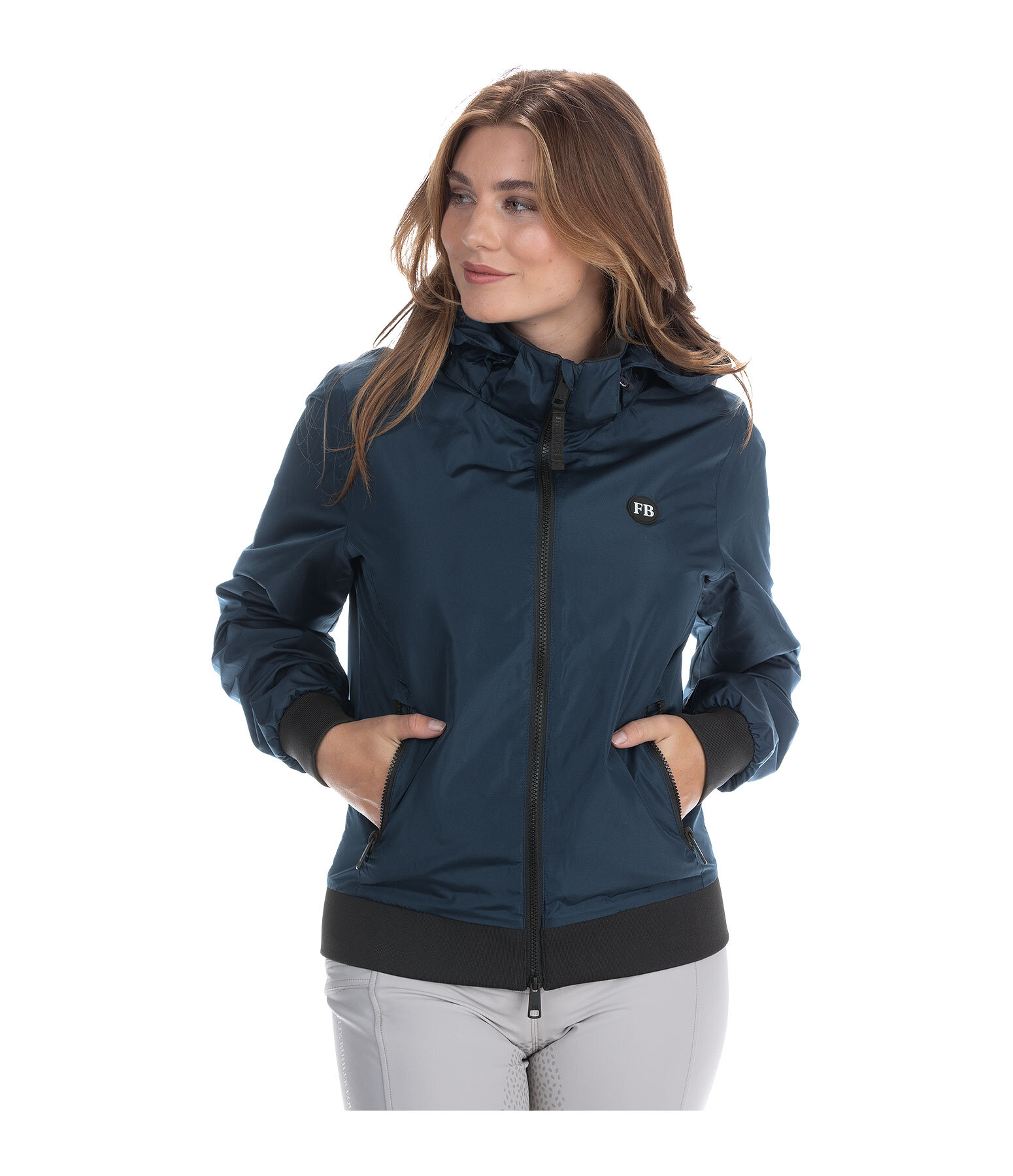 Hooded Riding Blouson Ashley