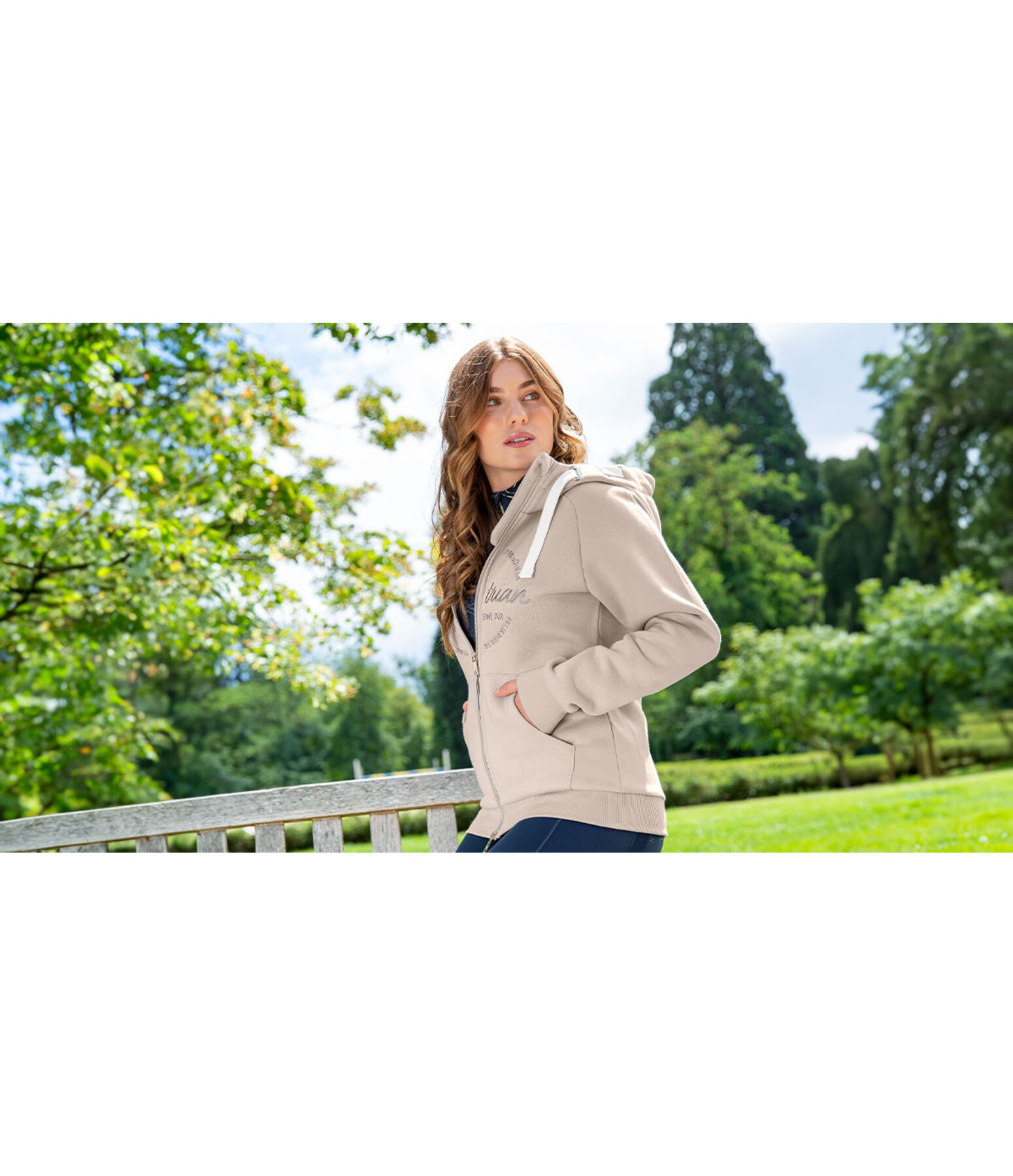 Hooded Sweatshirt Jacket Lynn