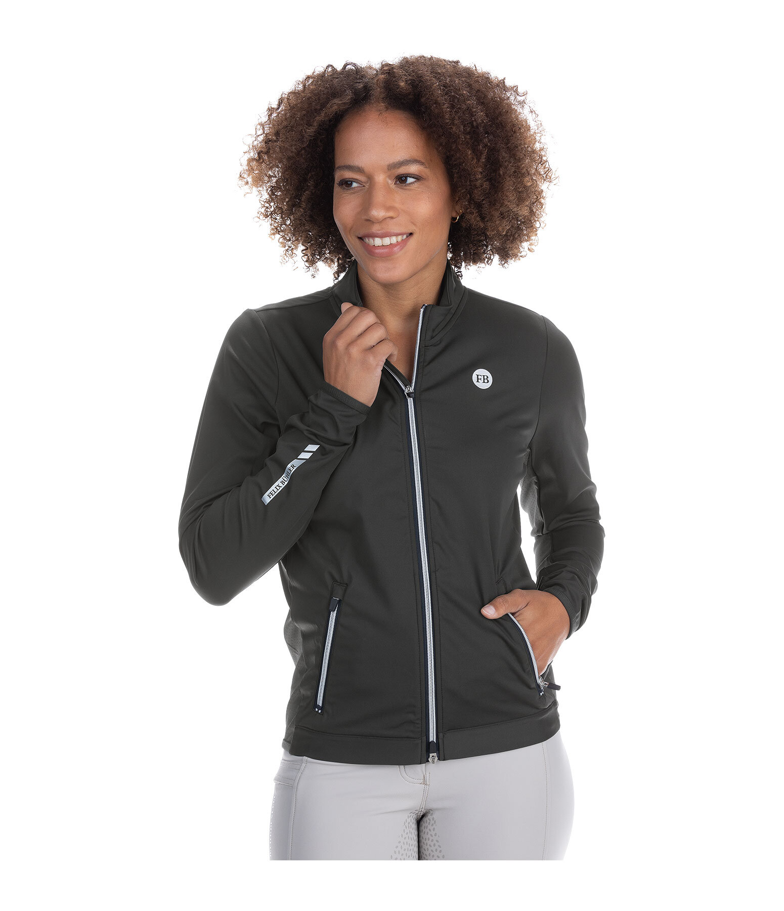 Performance Stretch Riding Jacket Jenna-Mesh - Kramer Equestrian