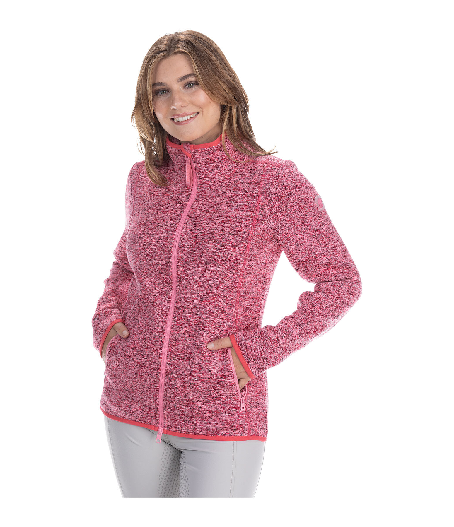 Knitted Fleece Jacket Inga