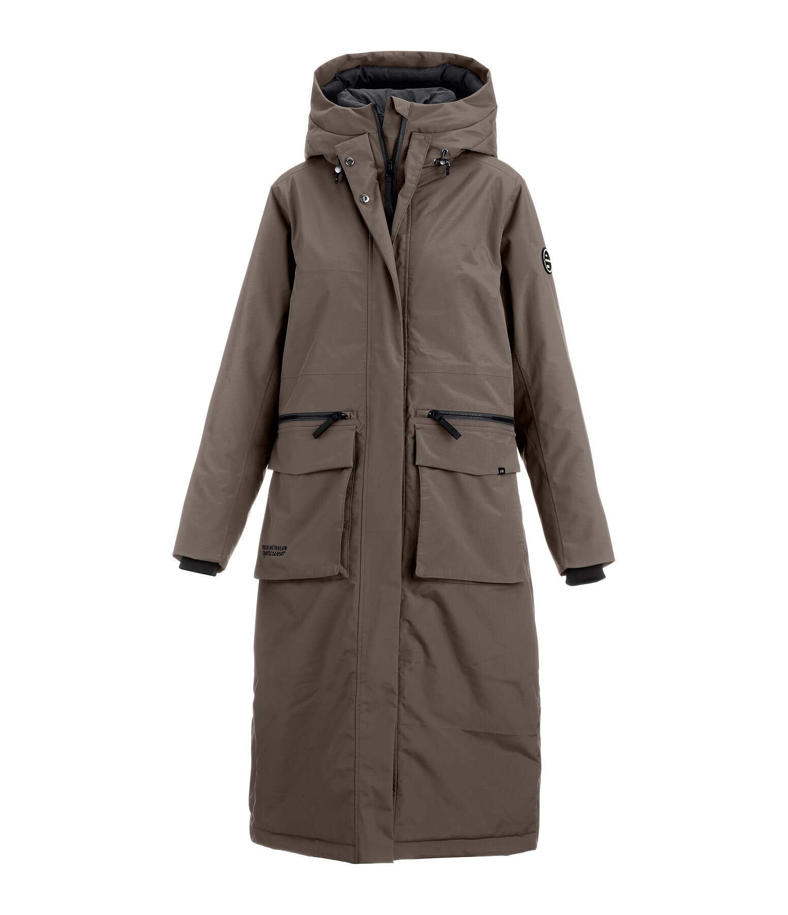 Hooded Functional Long Parka Claudi