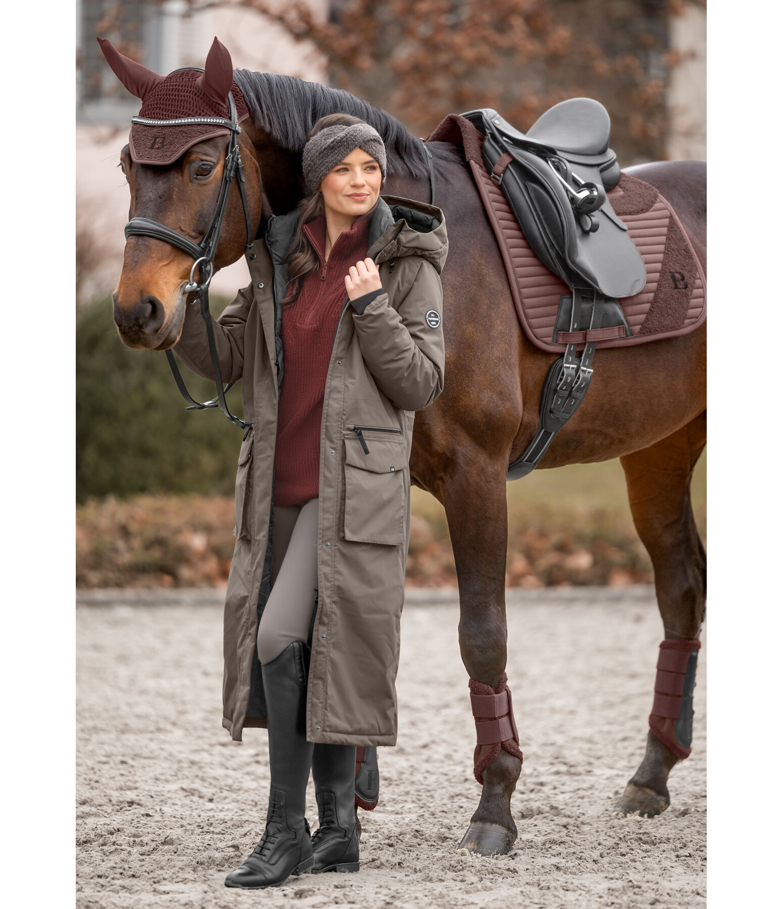Hooded Functional Long Parka Claudi