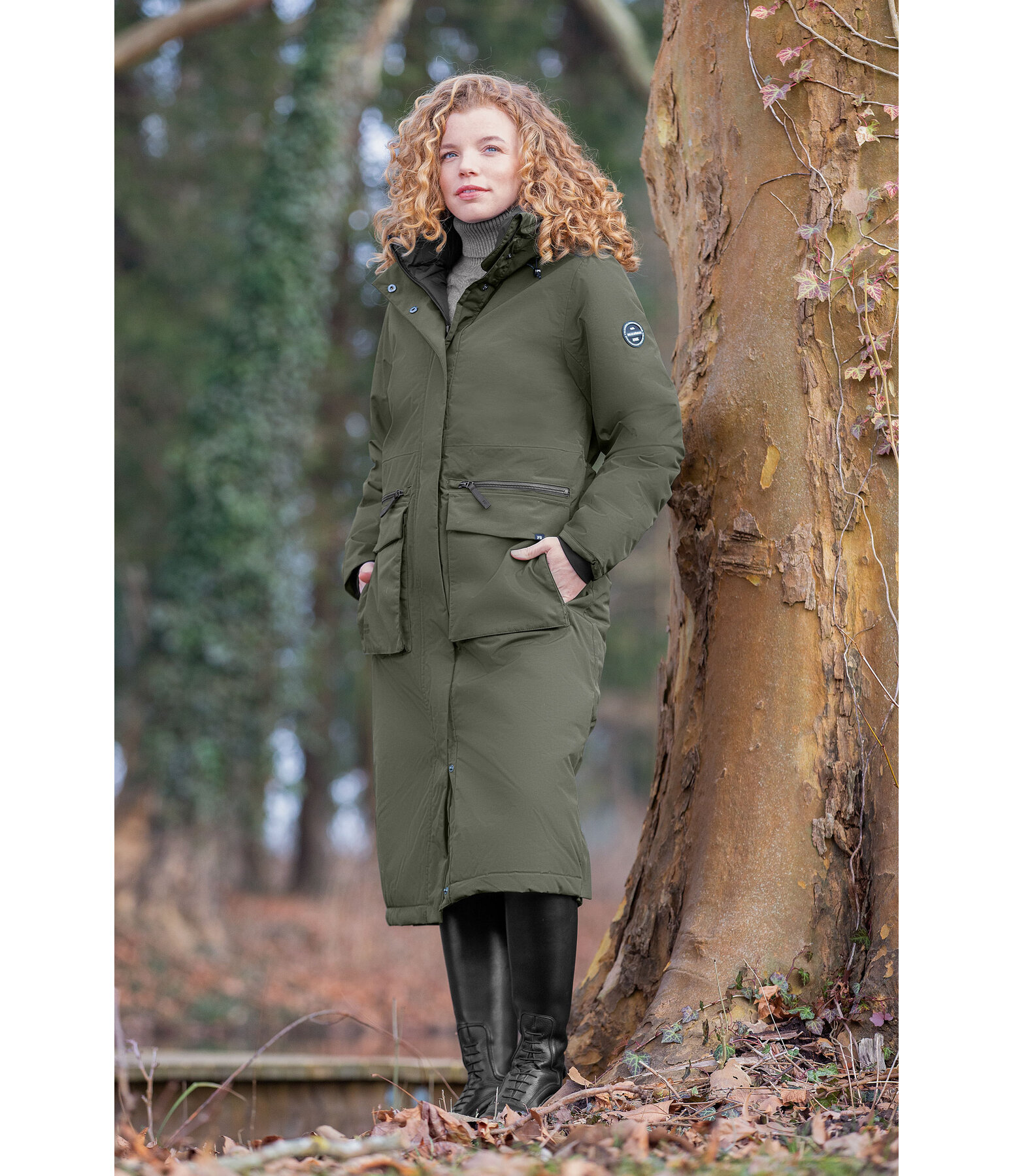 Hooded Functional Long Parka Claudi