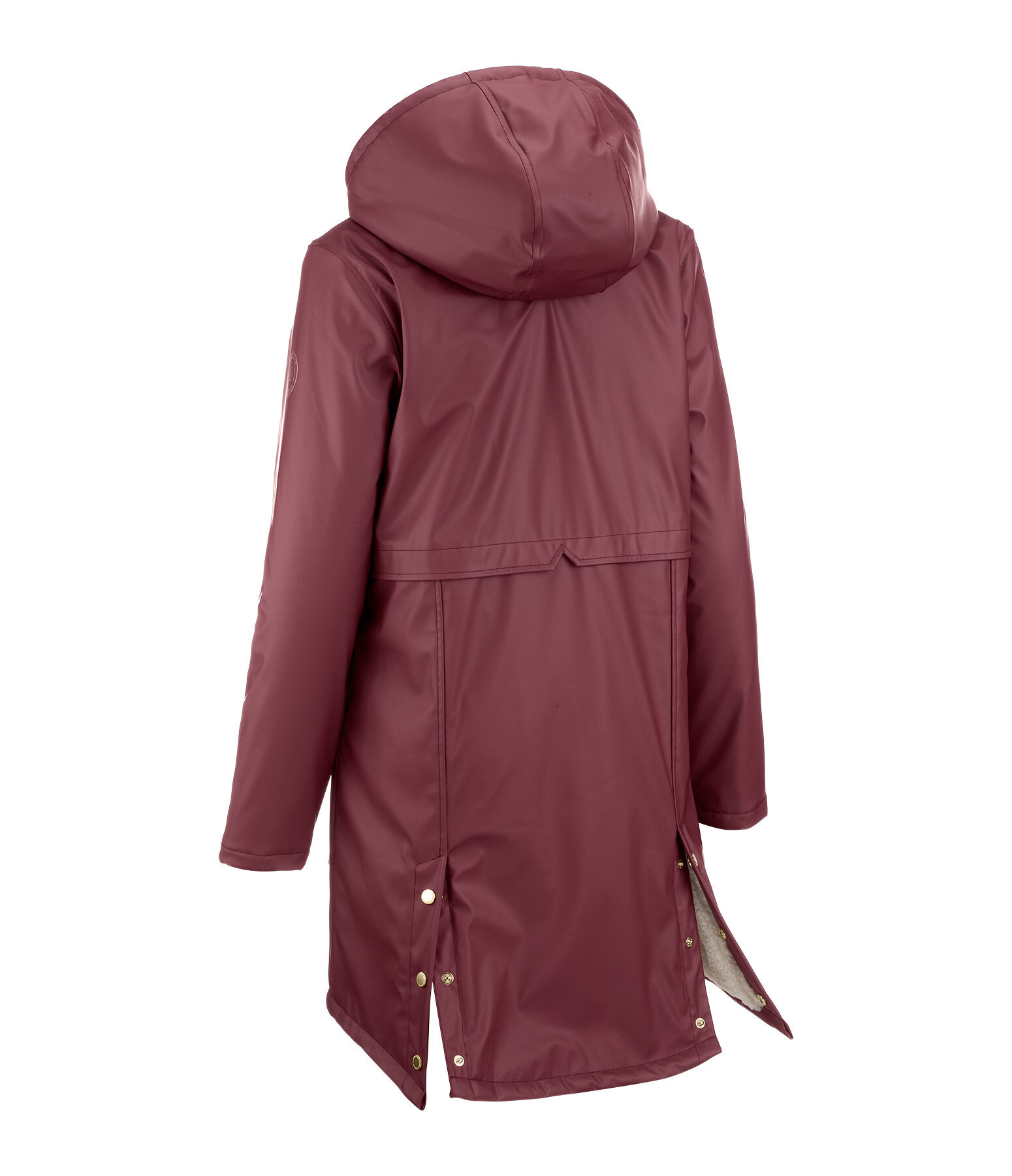 Teddy Fleece Hooded Rain Coat Paris Kramer Equestrian