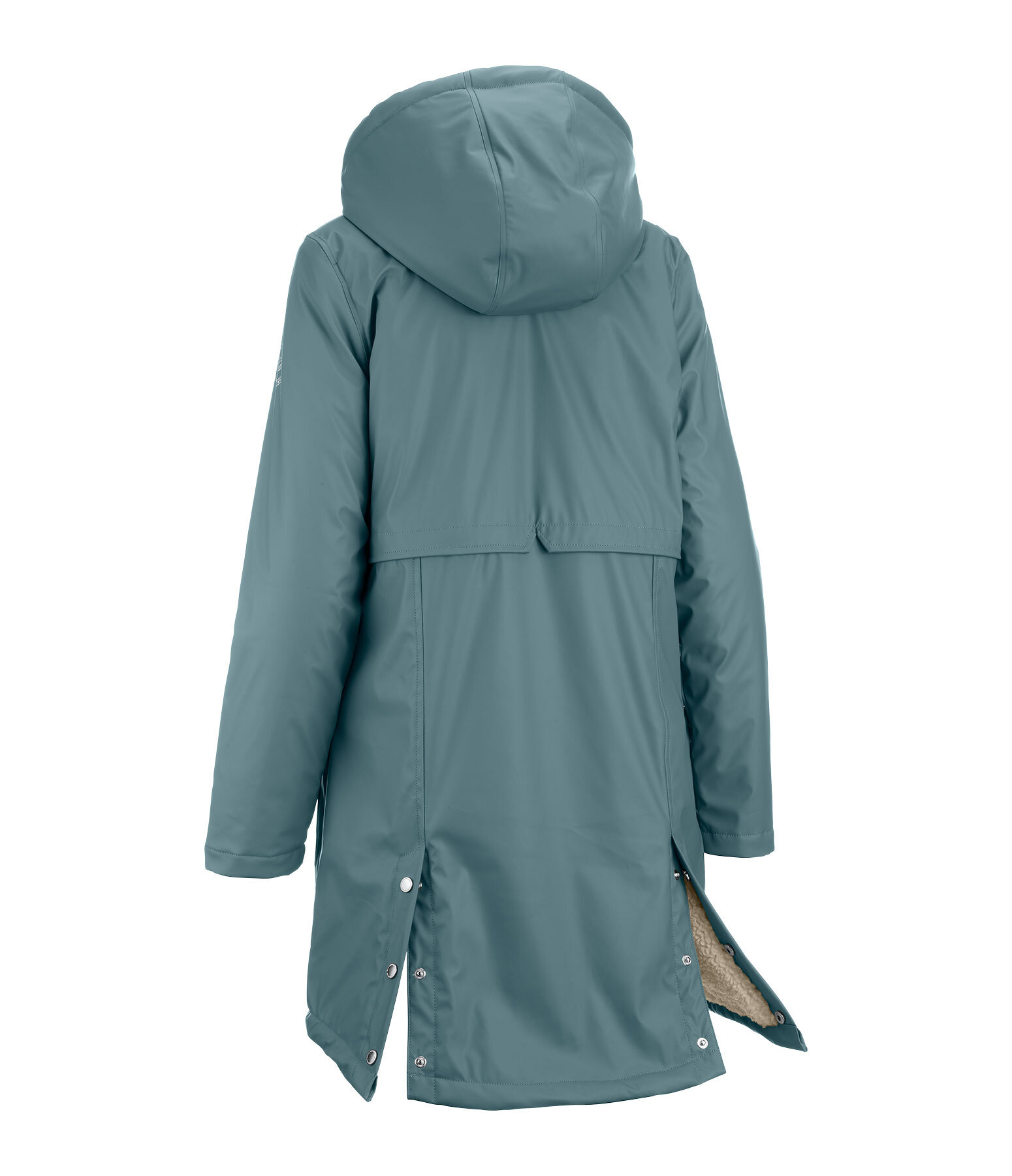 Teddy Fleece Hooded Raincoat Paris