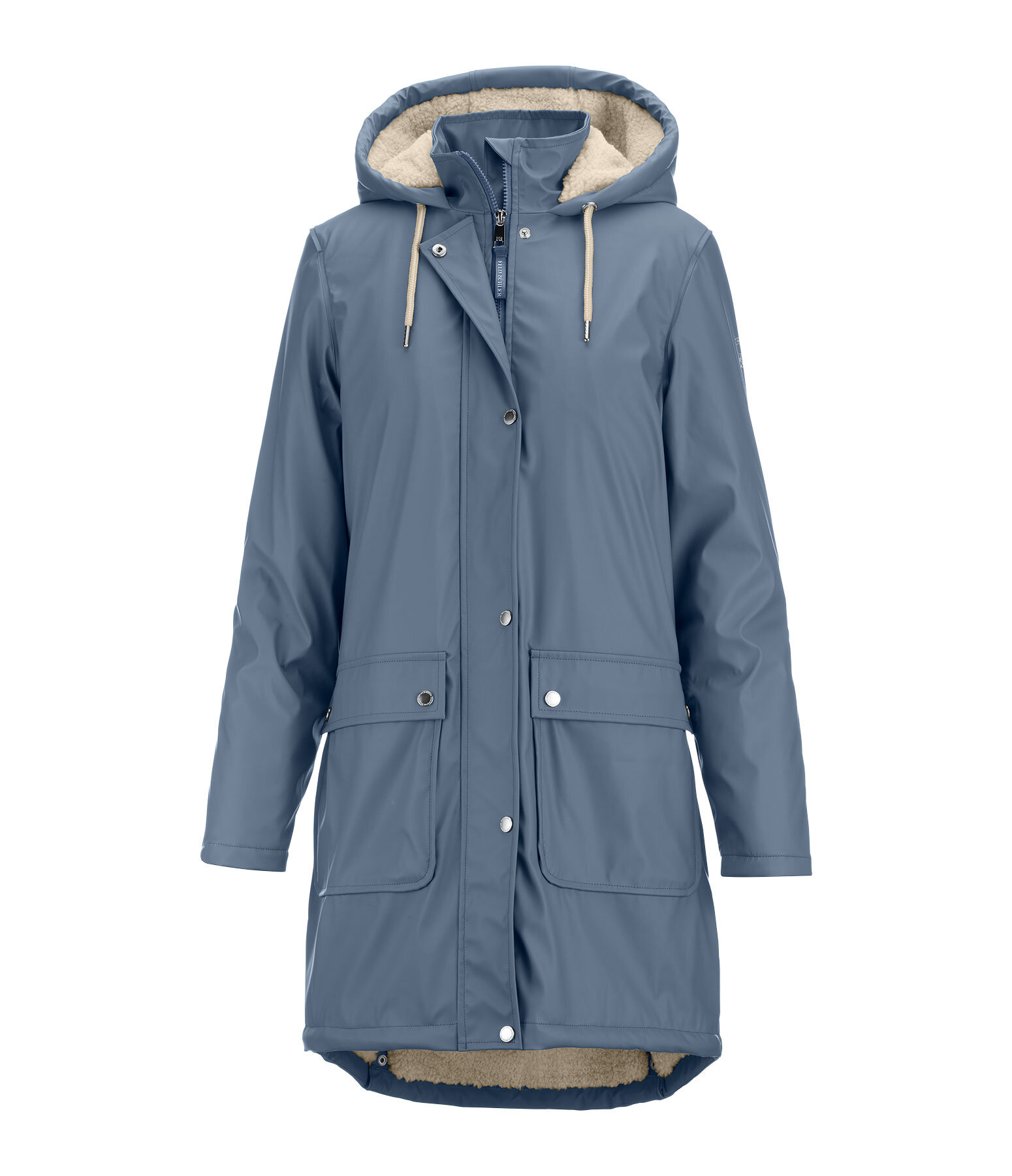 Teddy Fleece Hooded Raincoat Paris
