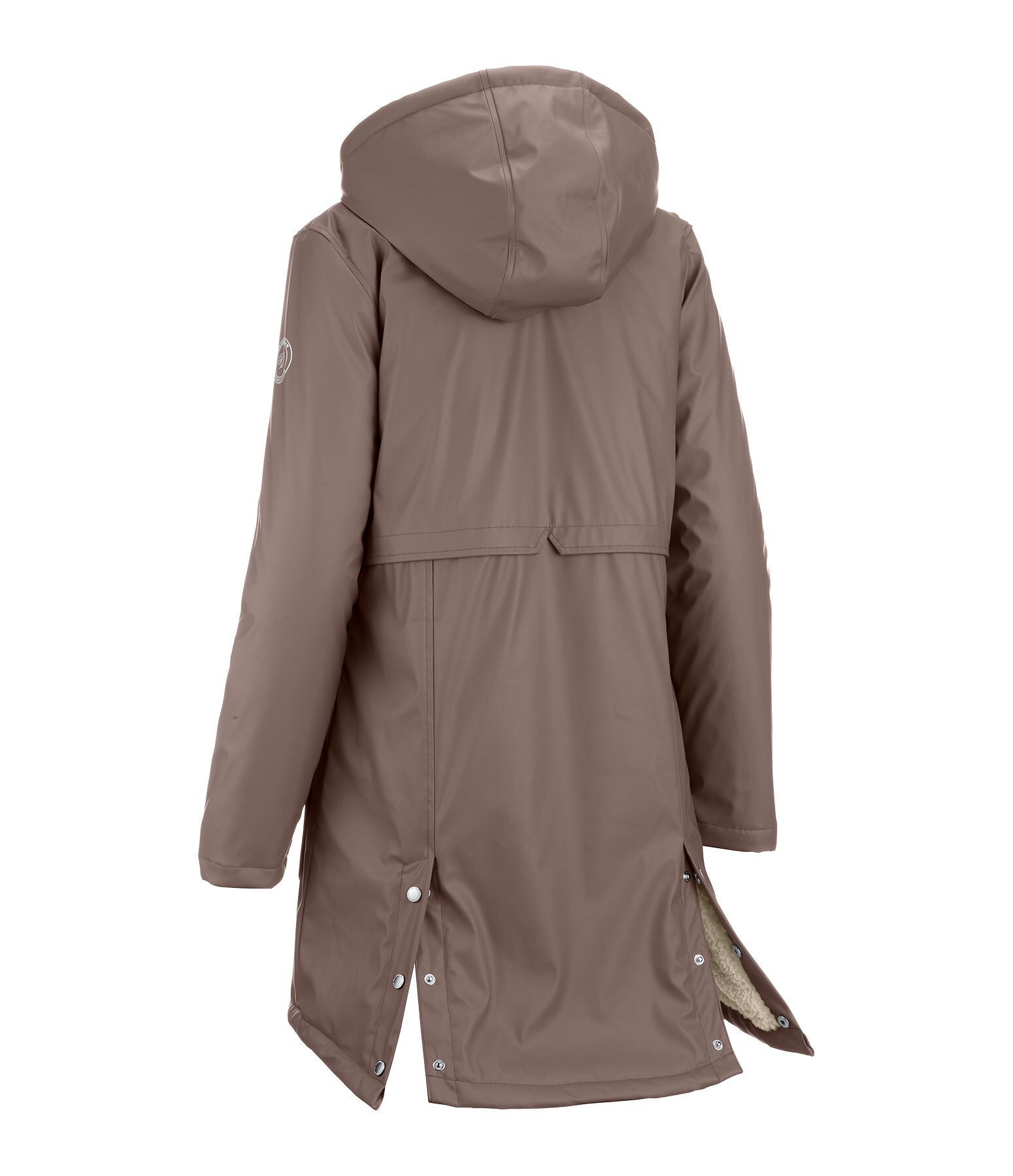 Teddy Fleece Hooded Raincoat Paris