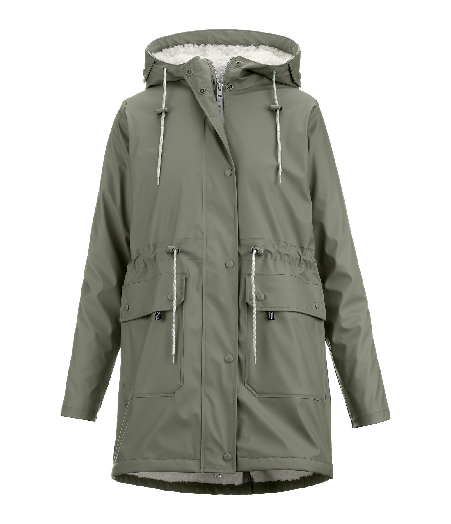 Teddy Fleece Hooded Rain Jacket Stella II