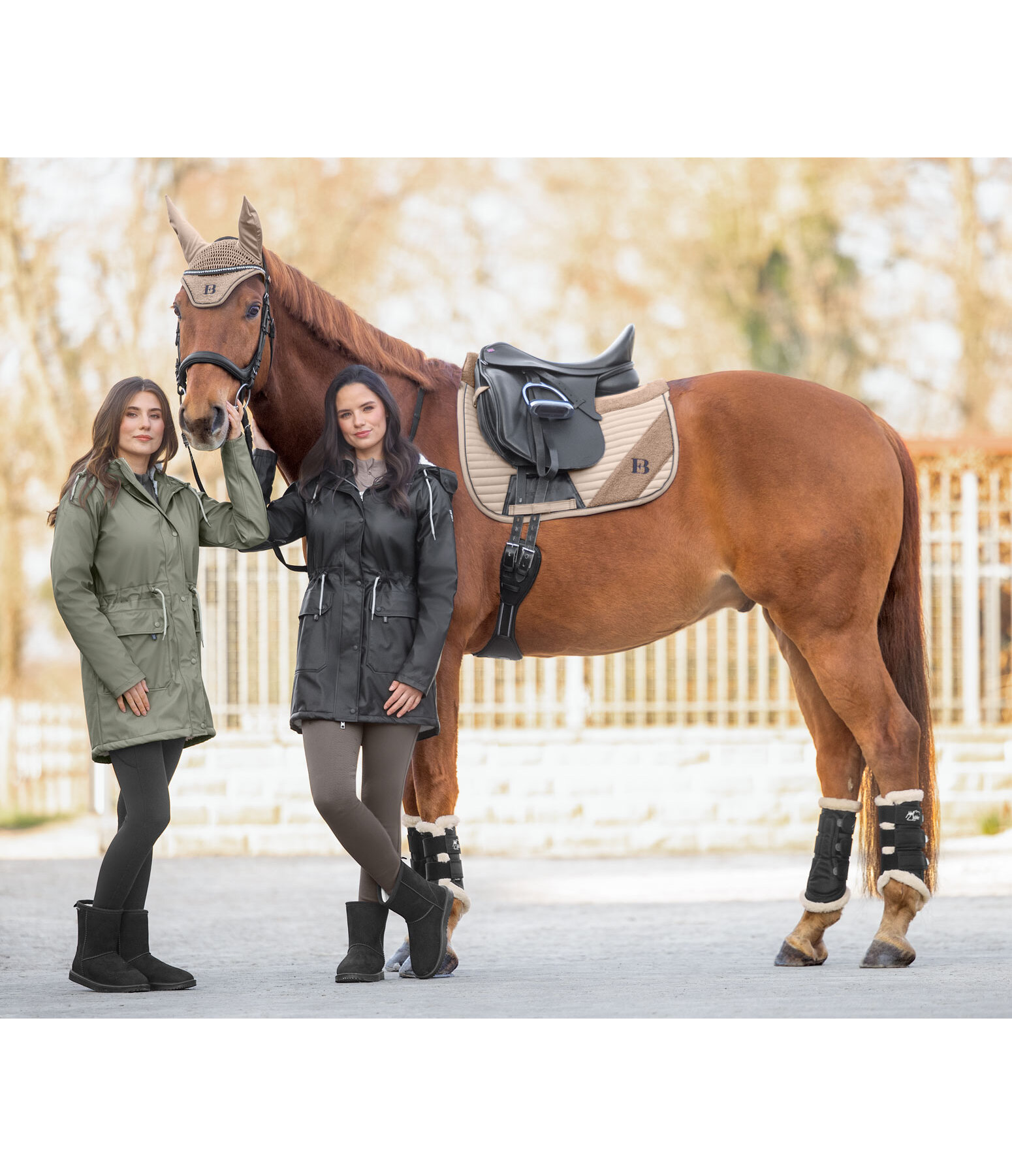 Teddy Fleece Hooded Rain Jacket Stella II